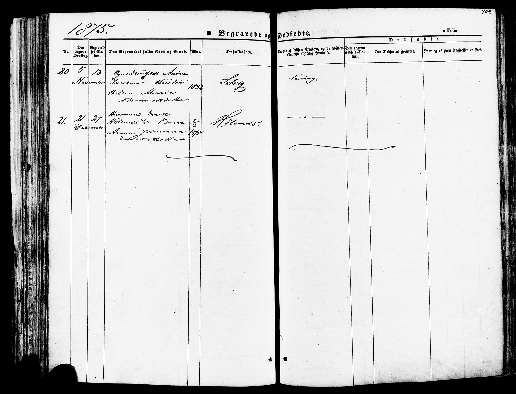 Høgsfjord sokneprestkontor, AV/SAST-A-101624/H/Ha/Haa/L0002: Parish register (official) no. A 2, 1855-1885, p. 302