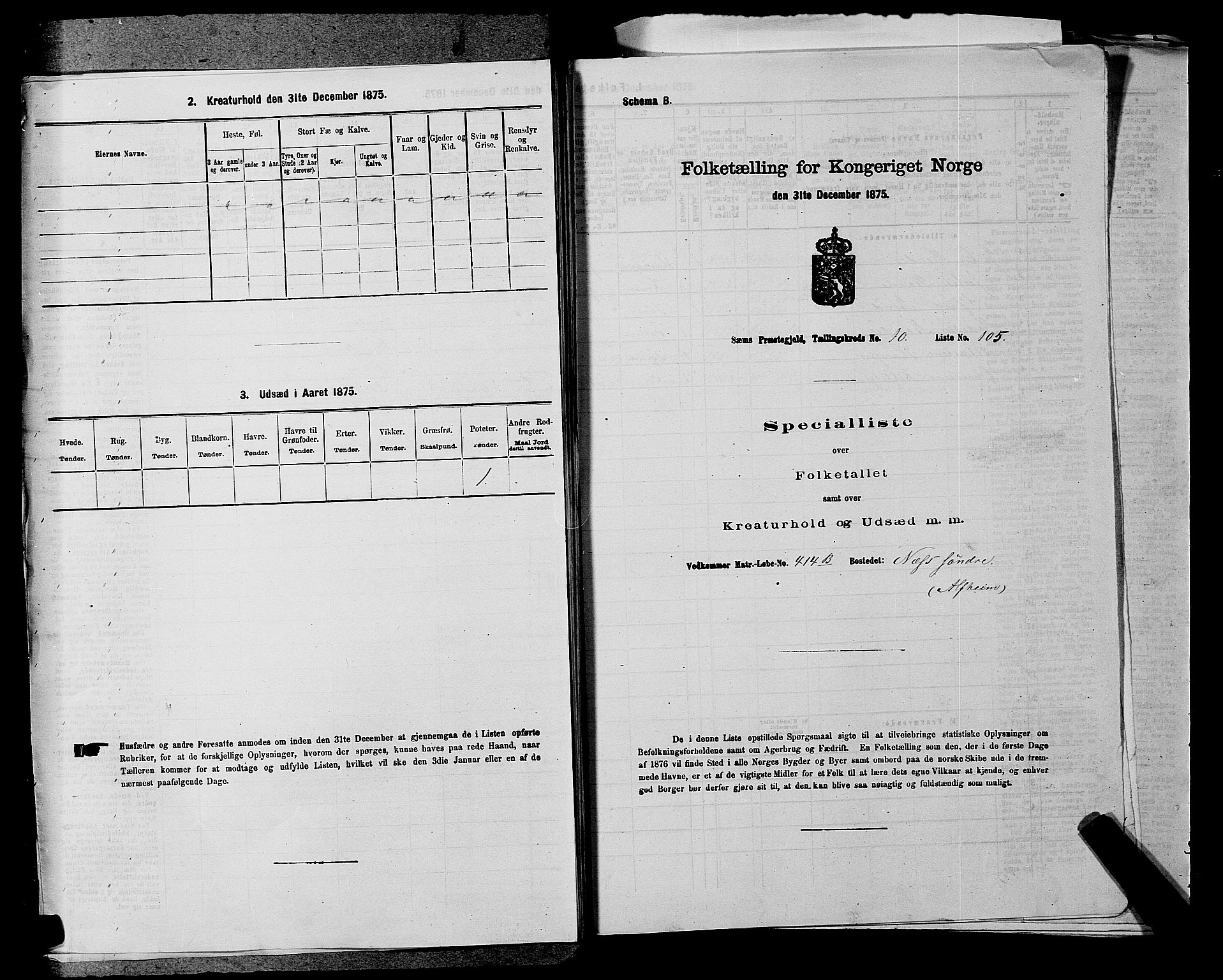 SAKO, 1875 census for 0721P Sem, 1875, p. 1959