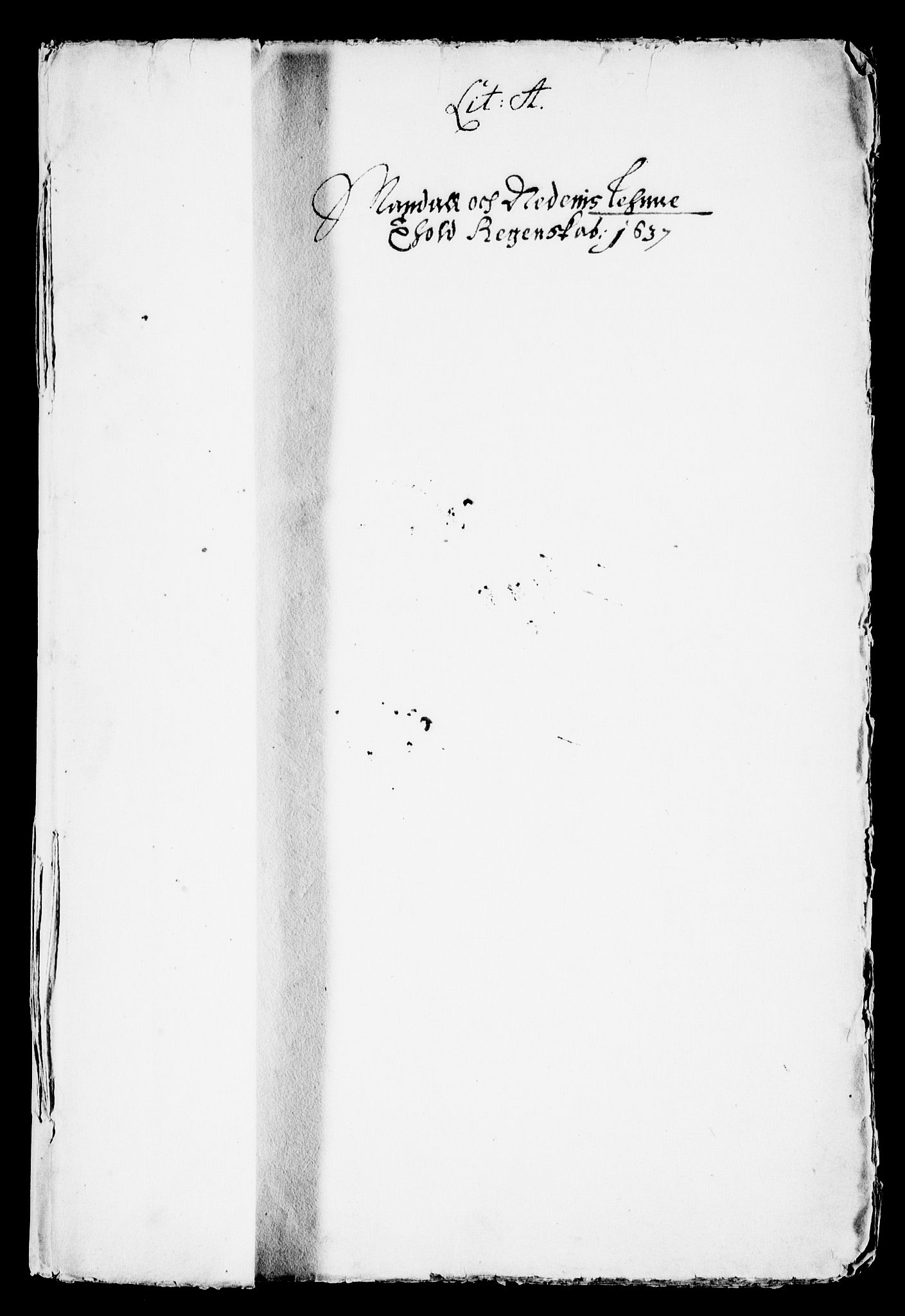 Danske Kanselli, Skapsaker, AV/RA-EA-4061/F/L0006: Skap 8, pakke 119-149B, 1610-1735, p. 5