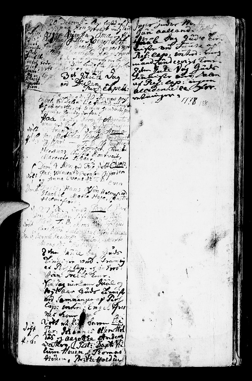 Os sokneprestembete, SAB/A-99929: Parish register (official) no. A 9, 1766-1779, p. 158