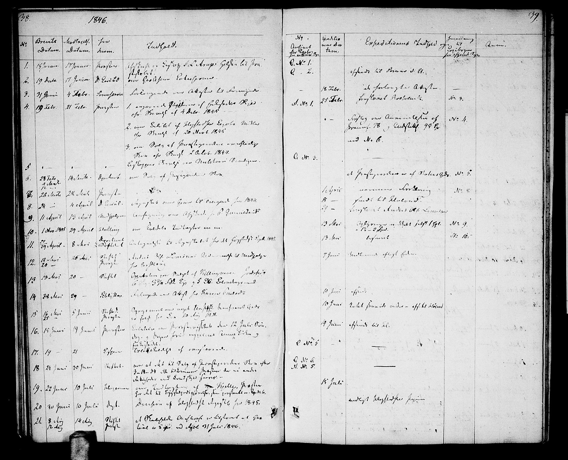 Aurskog prestekontor Kirkebøker, SAO/A-10304a/F/Fa/L0004: Parish register (official) no. I 4, 1807-1814, p. 38-39