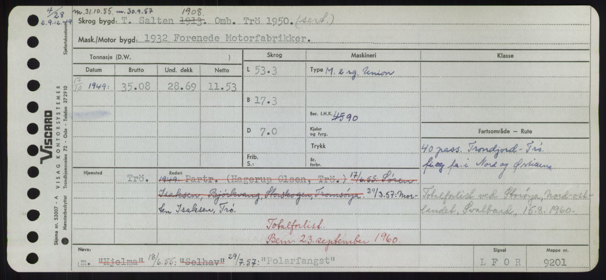 Sjøfartsdirektoratet med forløpere, Skipsmålingen, AV/RA-S-1627/H/Hd/L0029: Fartøy, P, p. 357