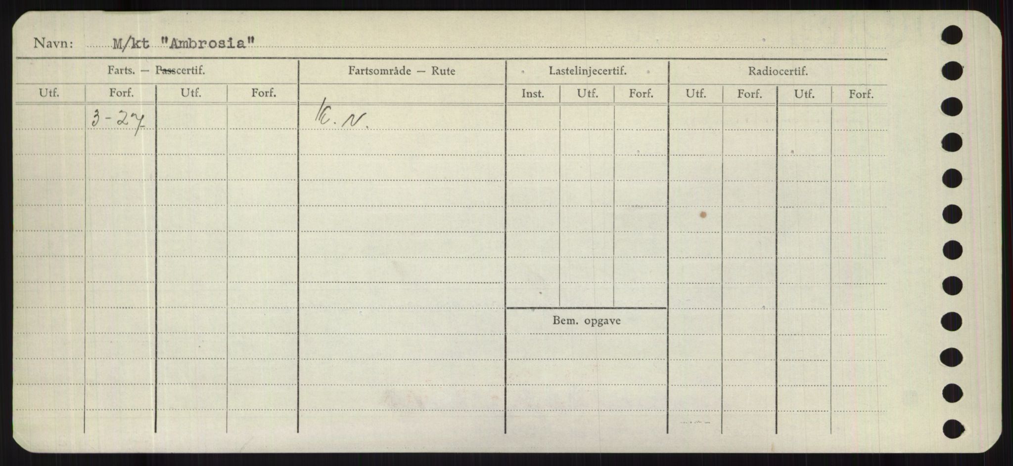 Sjøfartsdirektoratet med forløpere, Skipsmålingen, RA/S-1627/H/Hd/L0001: Fartøy, A-Anv, p. 472