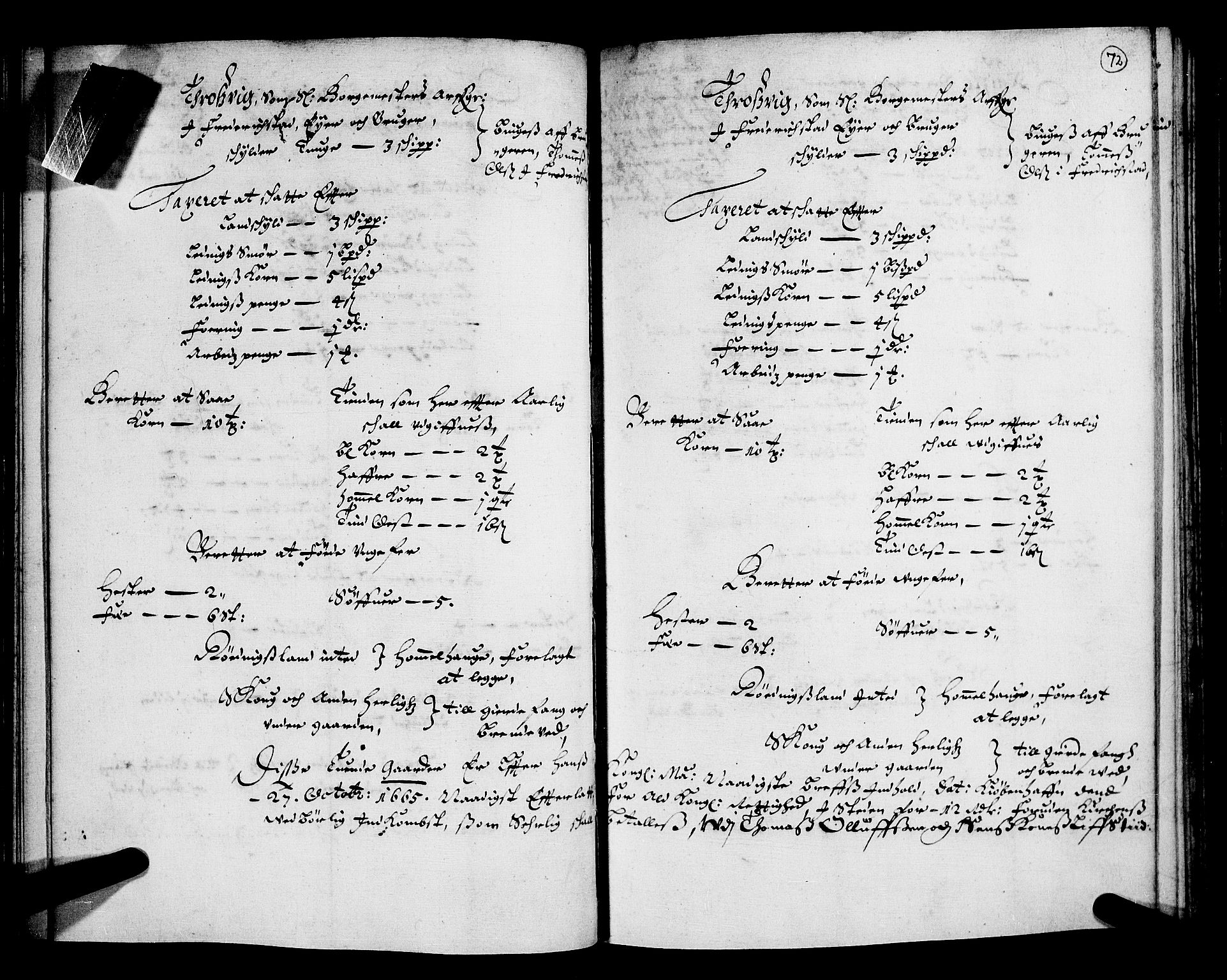 Rentekammeret inntil 1814, Realistisk ordnet avdeling, AV/RA-EA-4070/N/Nb/Nba/L0004: Tune, Veme, Åbygge og Hvaler, 1. del, 1667, p. 71b-72a