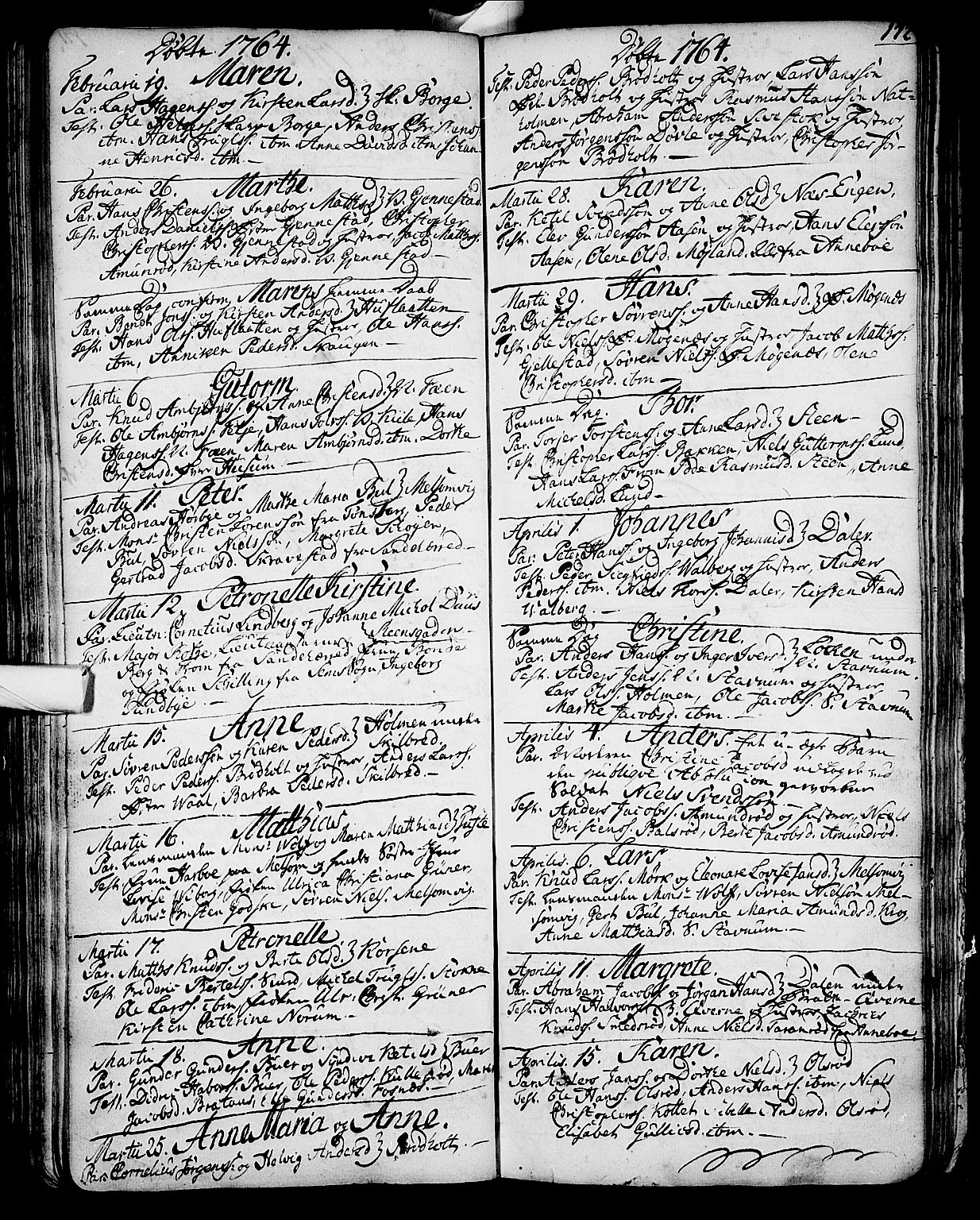 Stokke kirkebøker, AV/SAKO-A-320/F/Fa/L0002: Parish register (official) no. I 2, 1732-1770, p. 172