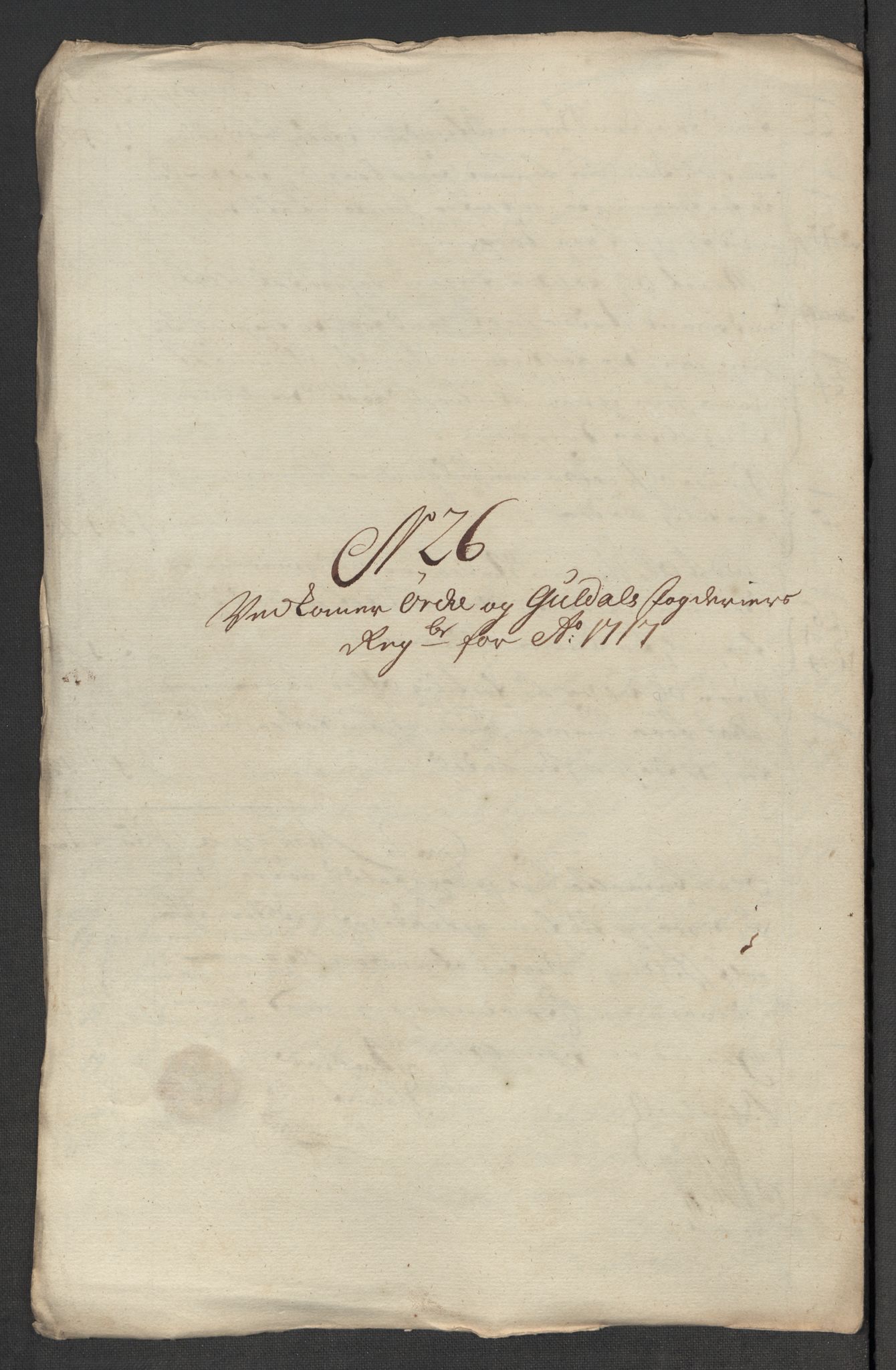 Rentekammeret inntil 1814, Reviderte regnskaper, Fogderegnskap, RA/EA-4092/R60/L3969: Fogderegnskap Orkdal og Gauldal, 1717, p. 246