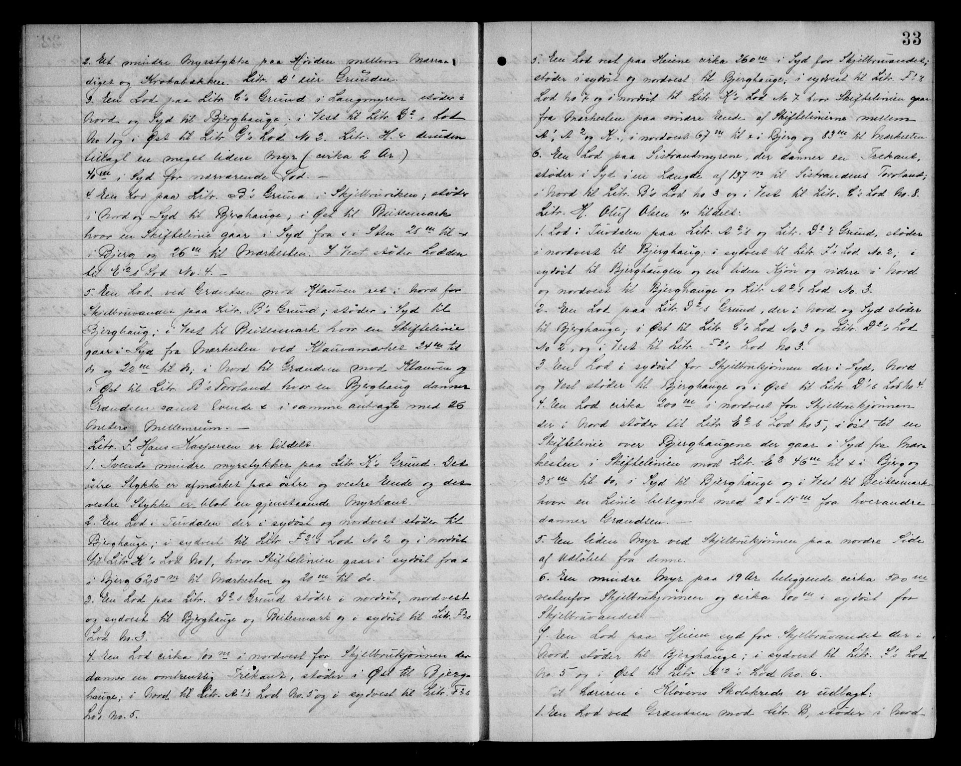 Fosen sorenskriveri, AV/SAT-A-1107/1/2/2C/L0039: Mortgage book no. 30, 1905-1906, p. 33