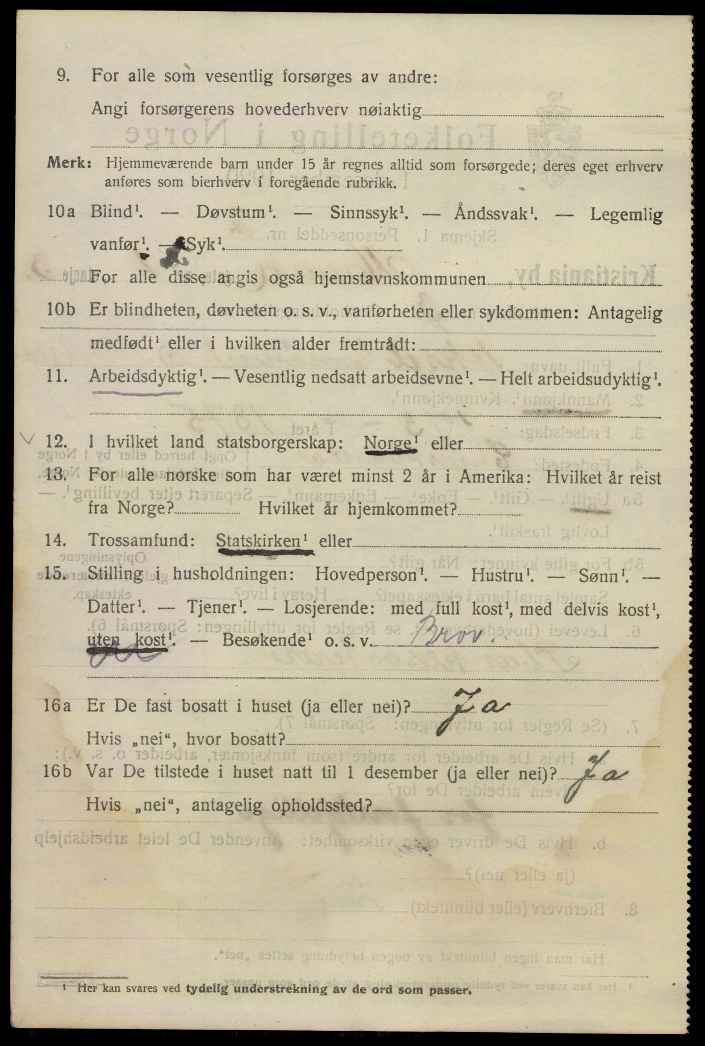 SAO, 1920 census for Kristiania, 1920, p. 404646