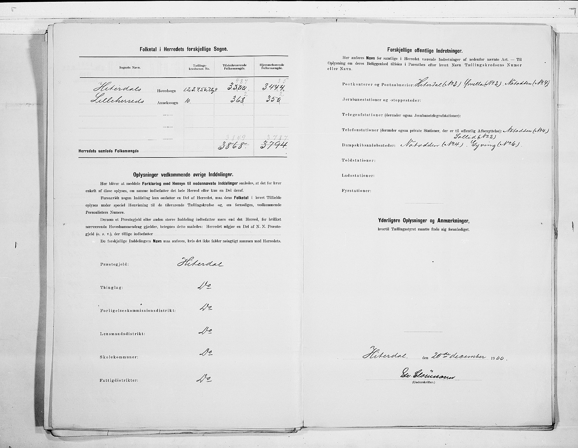 SAKO, 1900 census for Heddal, 1900, p. 5