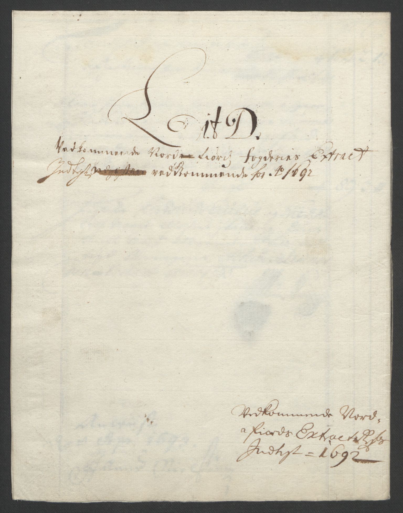 Rentekammeret inntil 1814, Reviderte regnskaper, Fogderegnskap, AV/RA-EA-4092/R53/L3420: Fogderegnskap Sunn- og Nordfjord, 1691-1692, p. 372