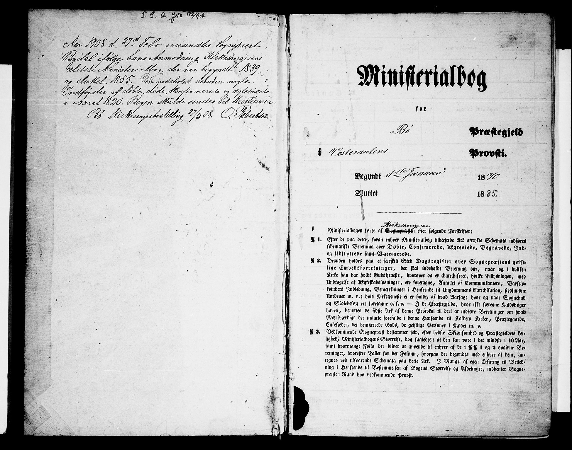 Ministerialprotokoller, klokkerbøker og fødselsregistre - Nordland, SAT/A-1459/891/L1314: Parish register (copy) no. 891C03, 1870-1885