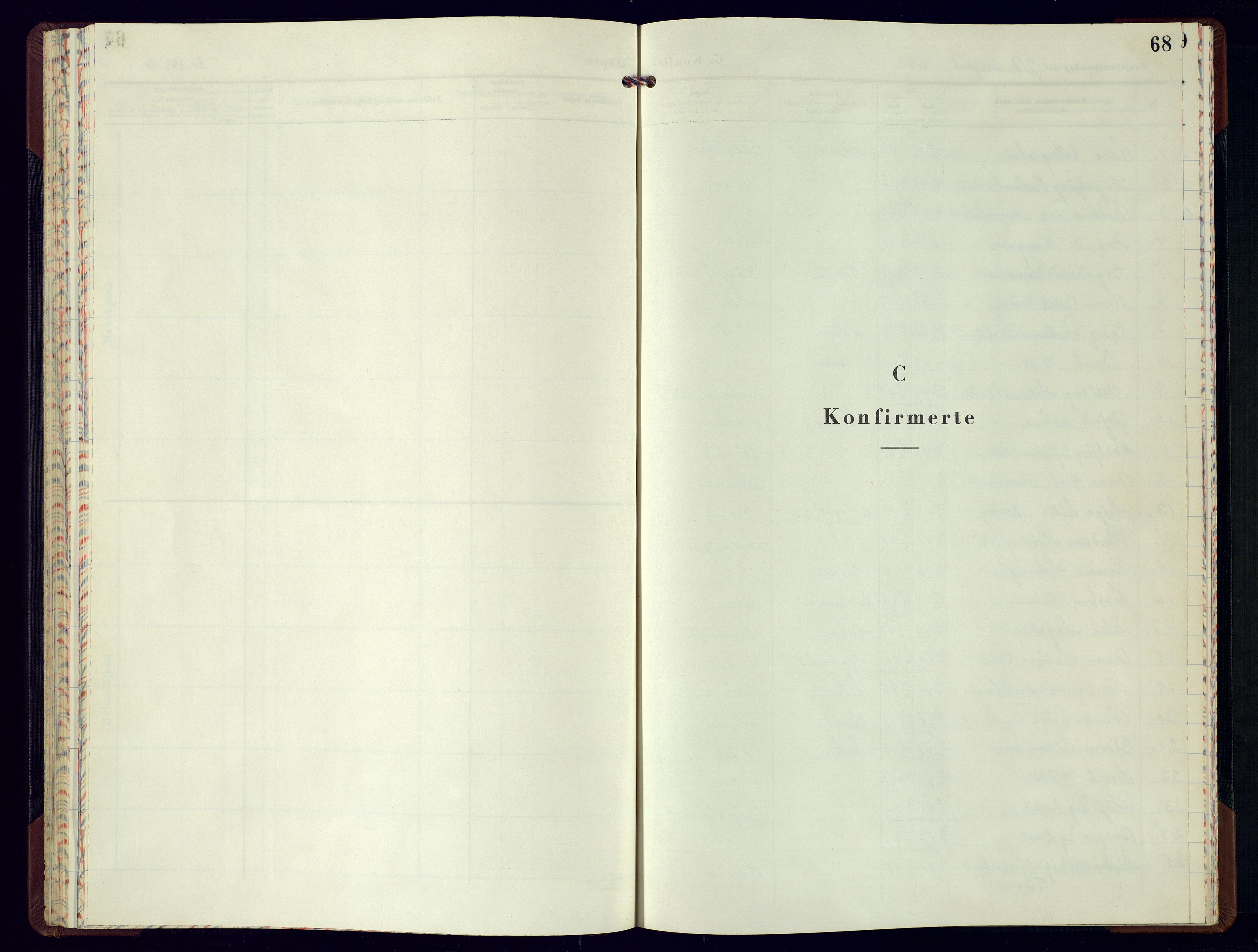 Holum sokneprestkontor, SAK/1111-0022/F/Fb/Fba/L0008: Parish register (copy) no. B-8, 1958-1974, p. 68