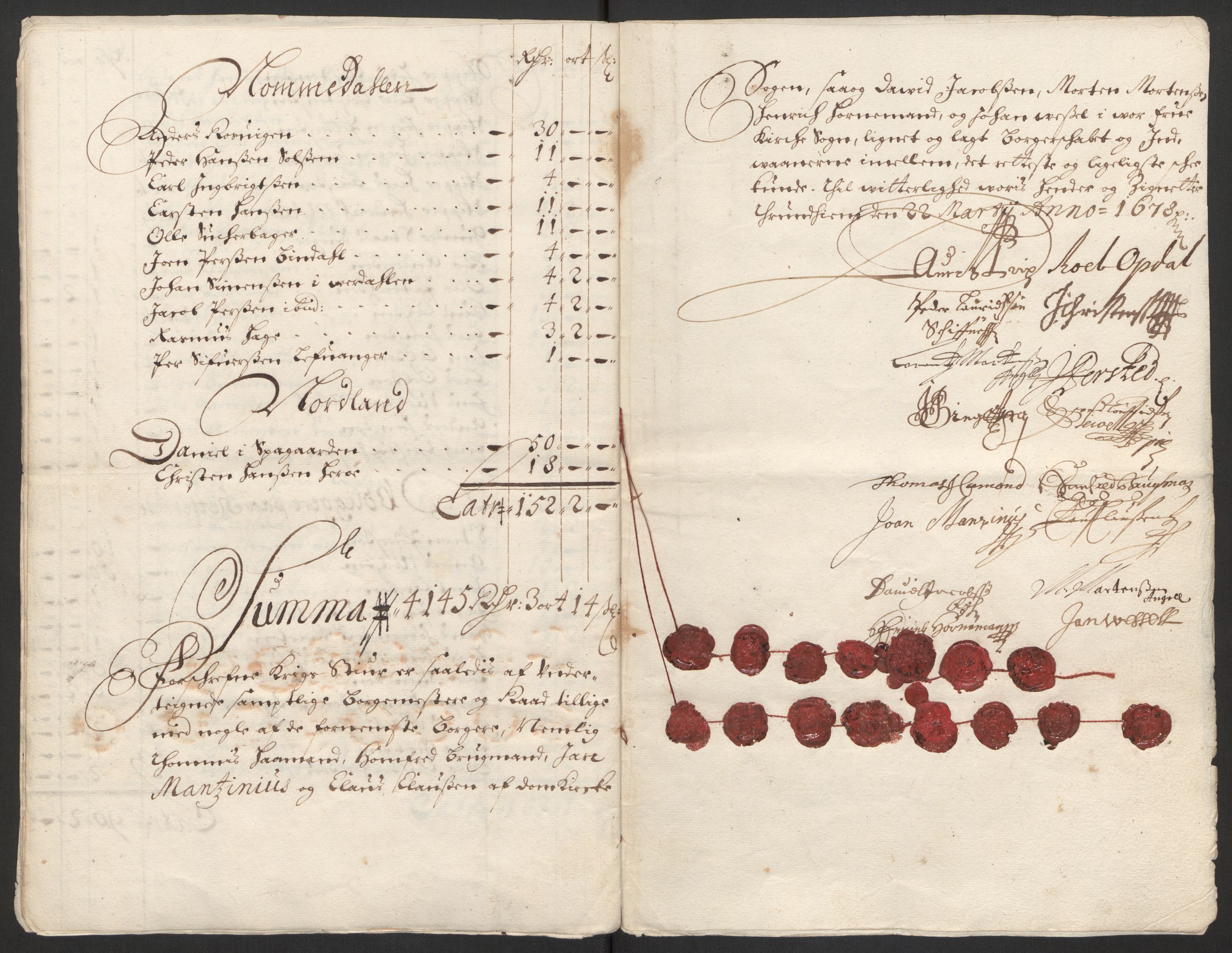 Rentekammeret inntil 1814, Reviderte regnskaper, Byregnskaper, AV/RA-EA-4066/R/Rs/L0504: [S1] Kontribusjonsregnskap, 1631-1684, p. 270