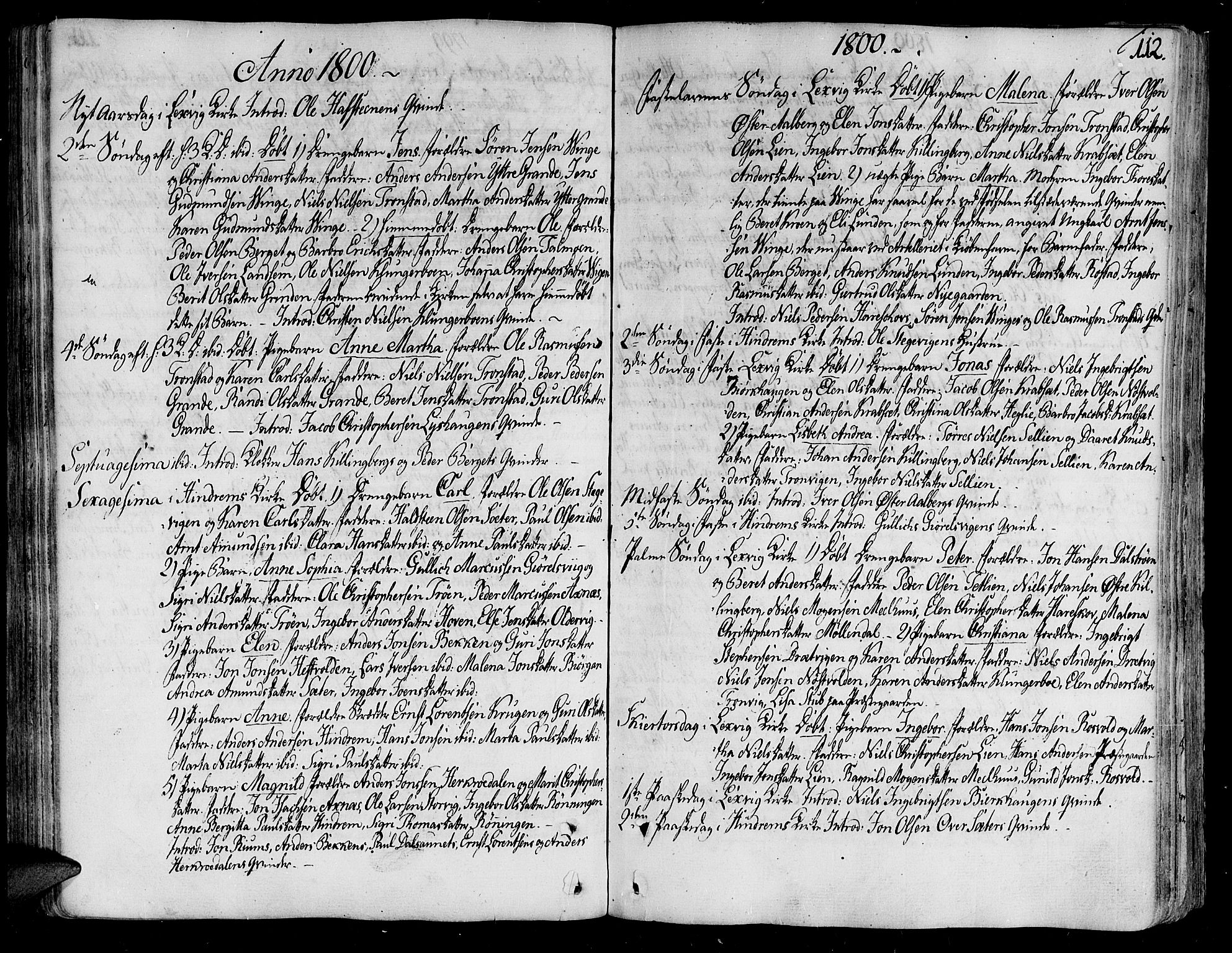 Ministerialprotokoller, klokkerbøker og fødselsregistre - Nord-Trøndelag, SAT/A-1458/701/L0004: Parish register (official) no. 701A04, 1783-1816, p. 112