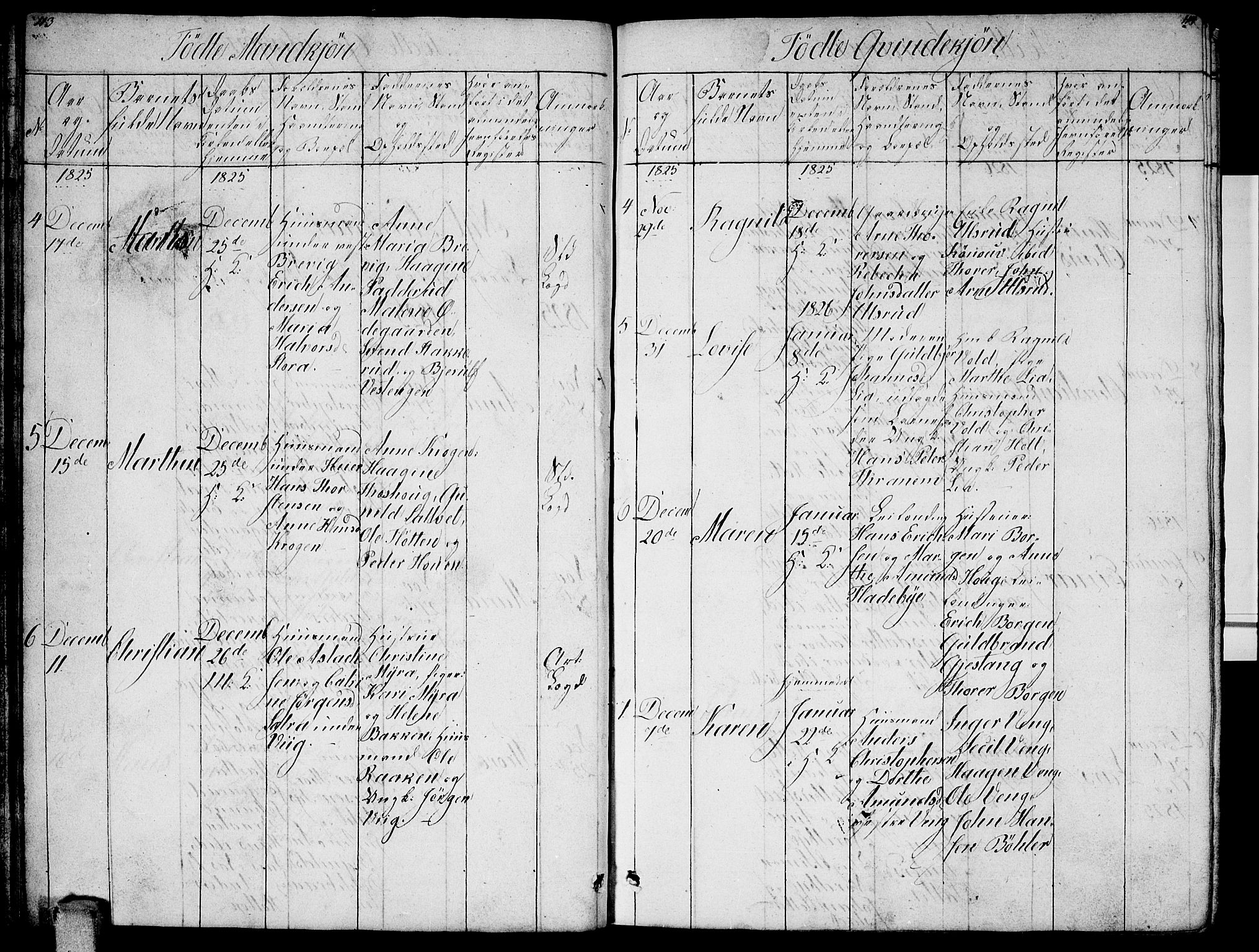 Enebakk prestekontor Kirkebøker, SAO/A-10171c/G/Ga/L0002: Parish register (copy) no. I 2, 1822-1833, p. 113-114