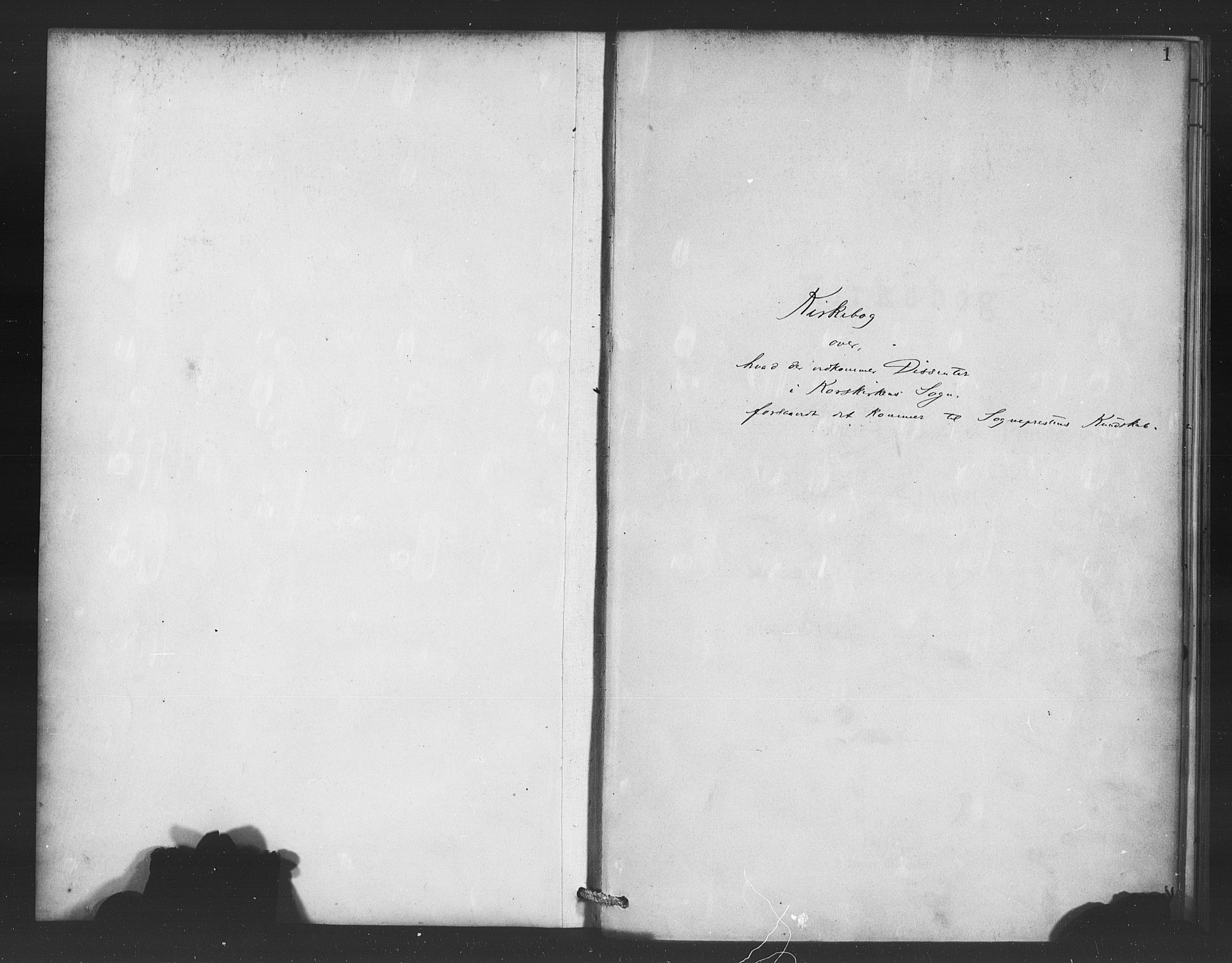 Korskirken sokneprestembete, SAB/A-76101/H/Haa/L0052: Parish register (official) no. G 2, 1887-1899, p. 1
