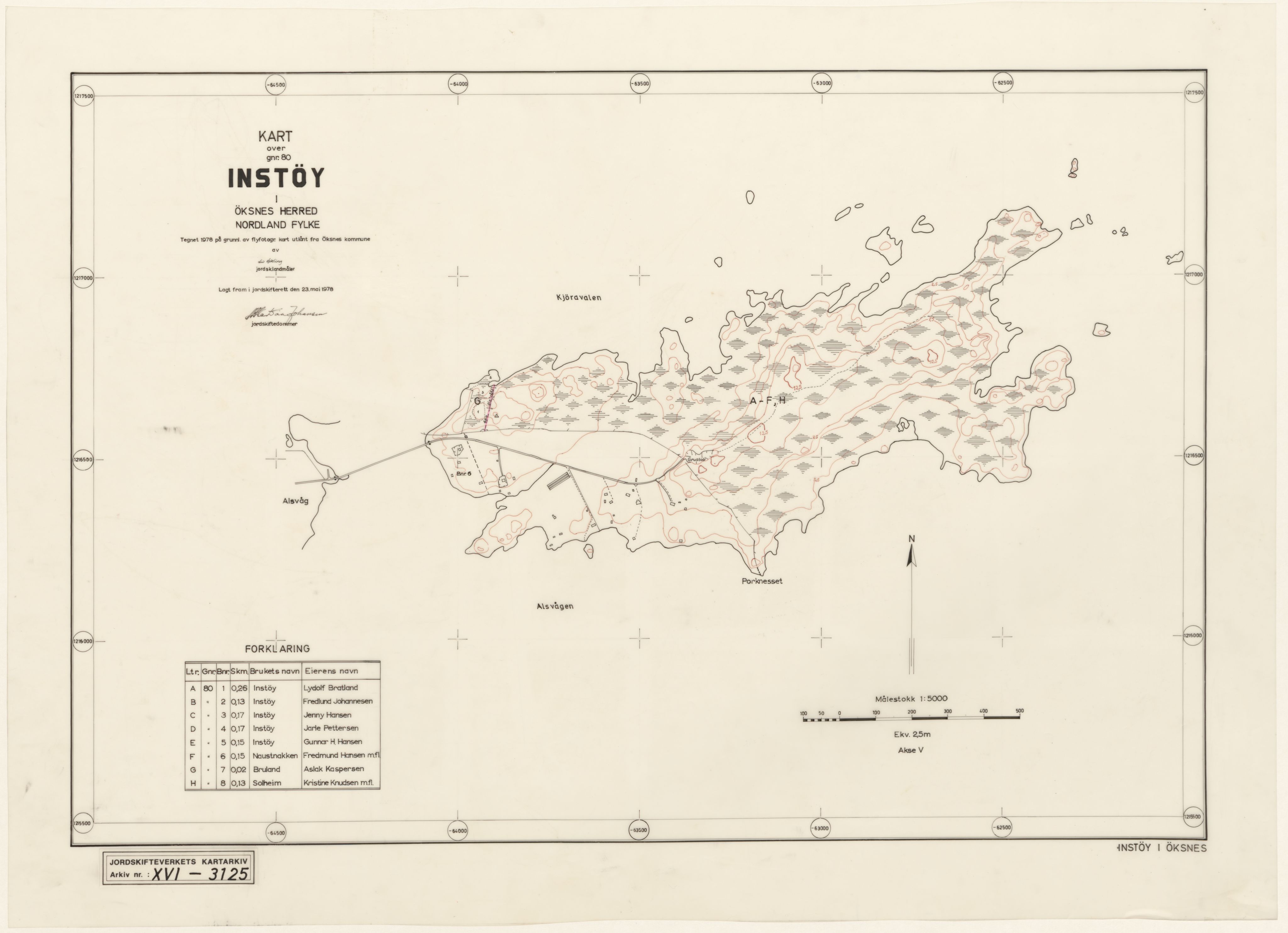 Jordskifteverkets kartarkiv, AV/RA-S-3929/T, 1859-1988, p. 4086
