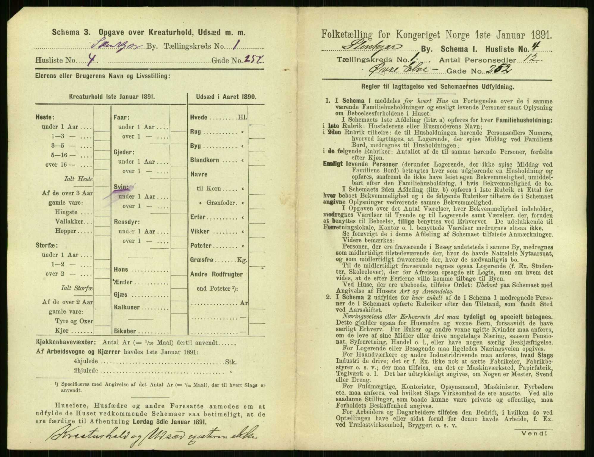 RA, 1891 census for 1702 Steinkjer, 1891, p. 26