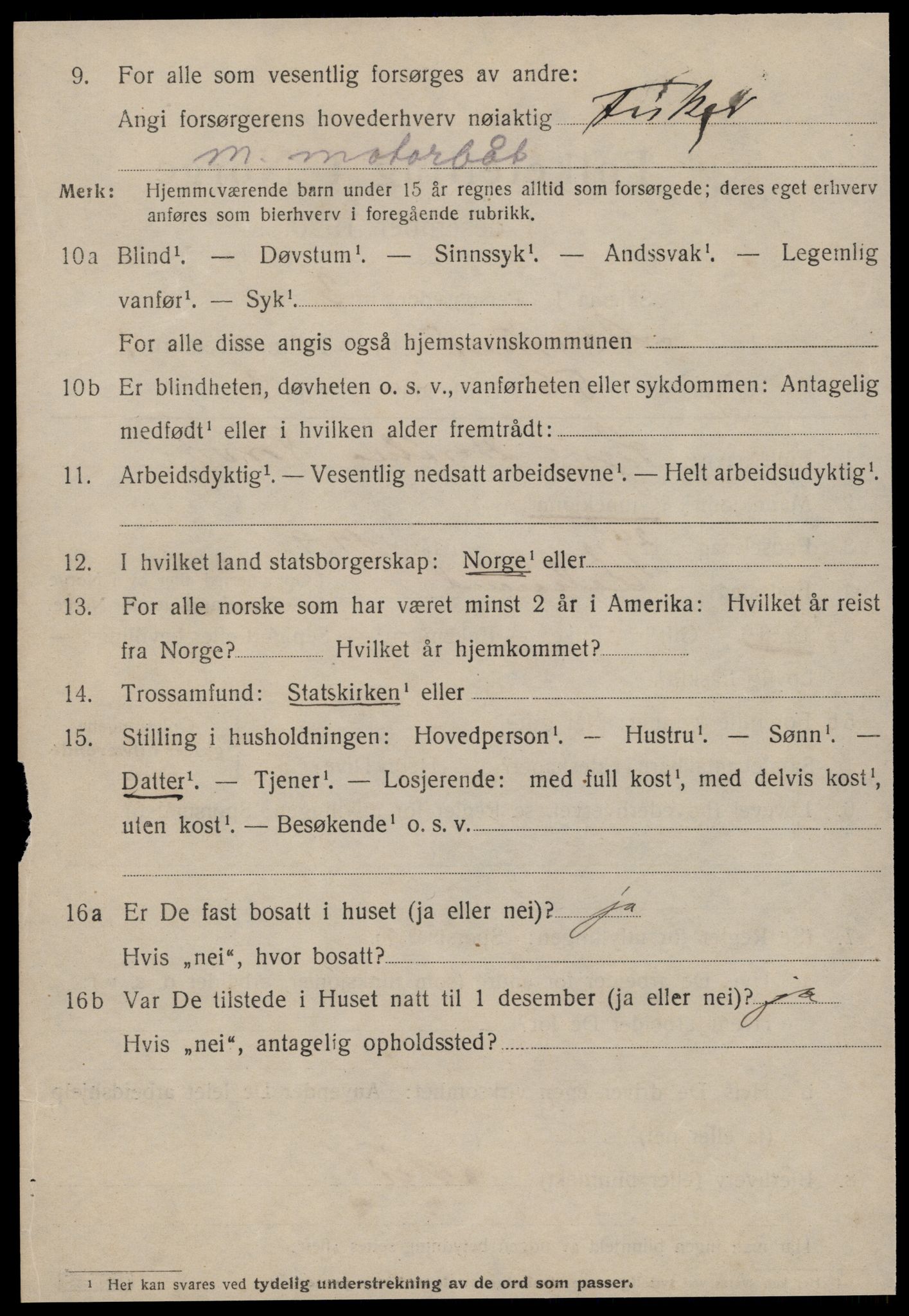 SAT, 1920 census for Ålesund, 1920, p. 10873