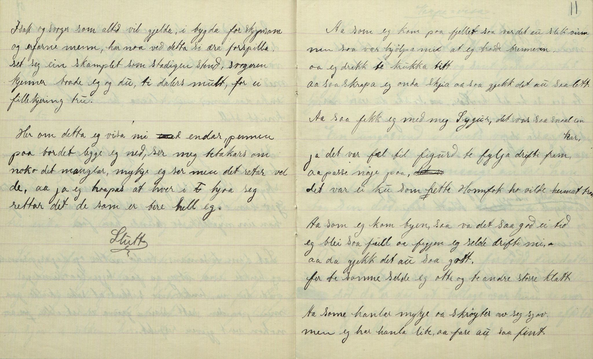 Rikard Berge, TEMU/TGM-A-1003/F/L0007/0048: 251-299 / 298 Oppskrifter av Nils O. Dalen, Øvre Bø, 1914-1919, p. 10-11