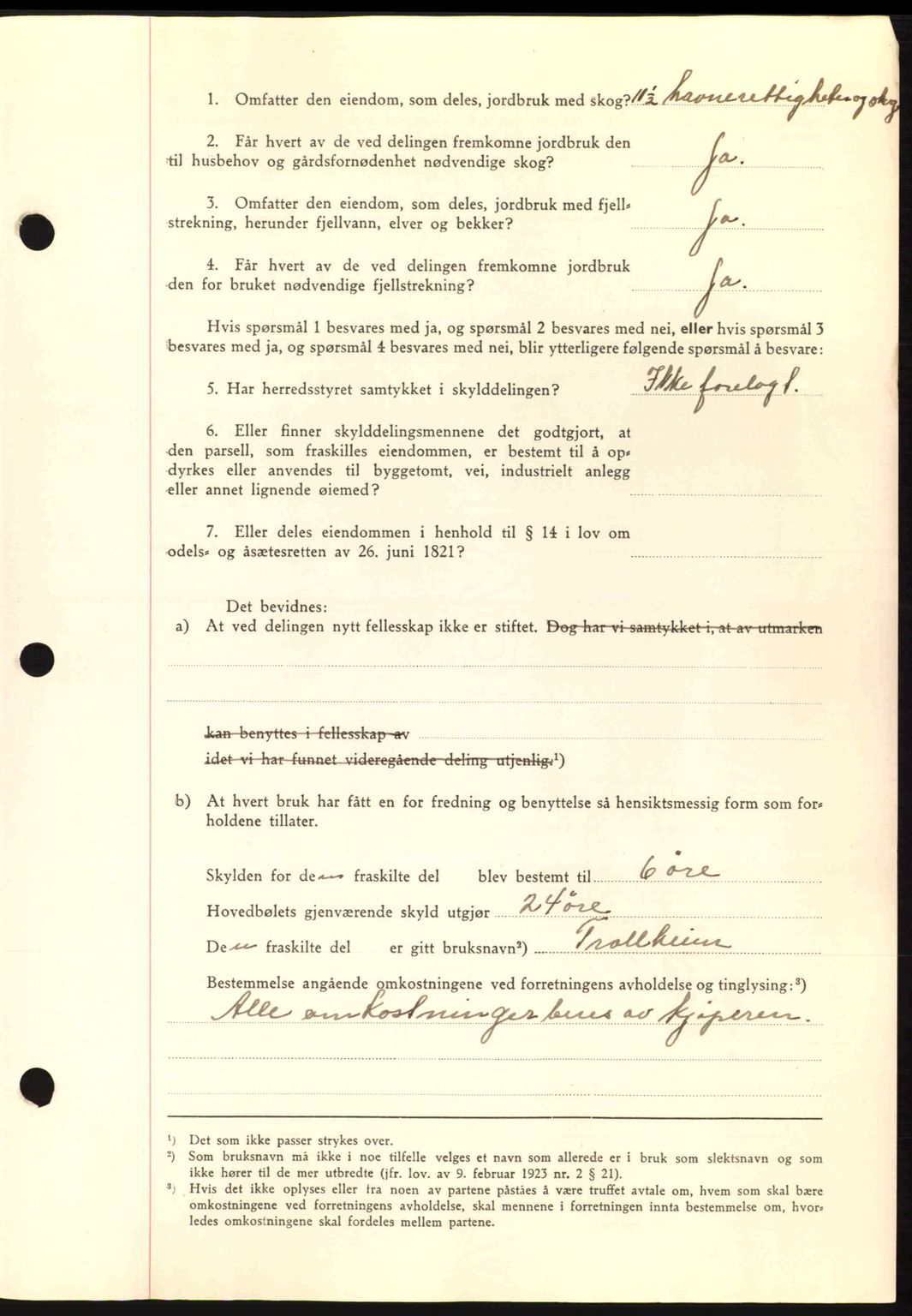 Romsdal sorenskriveri, AV/SAT-A-4149/1/2/2C: Mortgage book no. A10, 1941-1941, Diary no: : 1461/1941