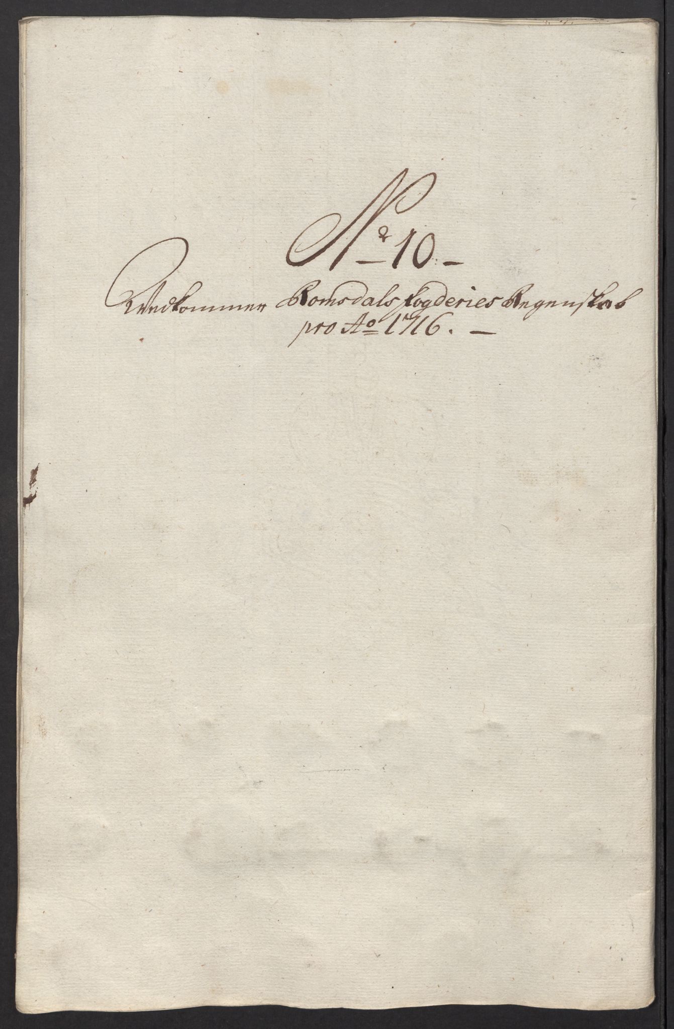 Rentekammeret inntil 1814, Reviderte regnskaper, Fogderegnskap, AV/RA-EA-4092/R55/L3663: Fogderegnskap Romsdal, 1715-1716, p. 379