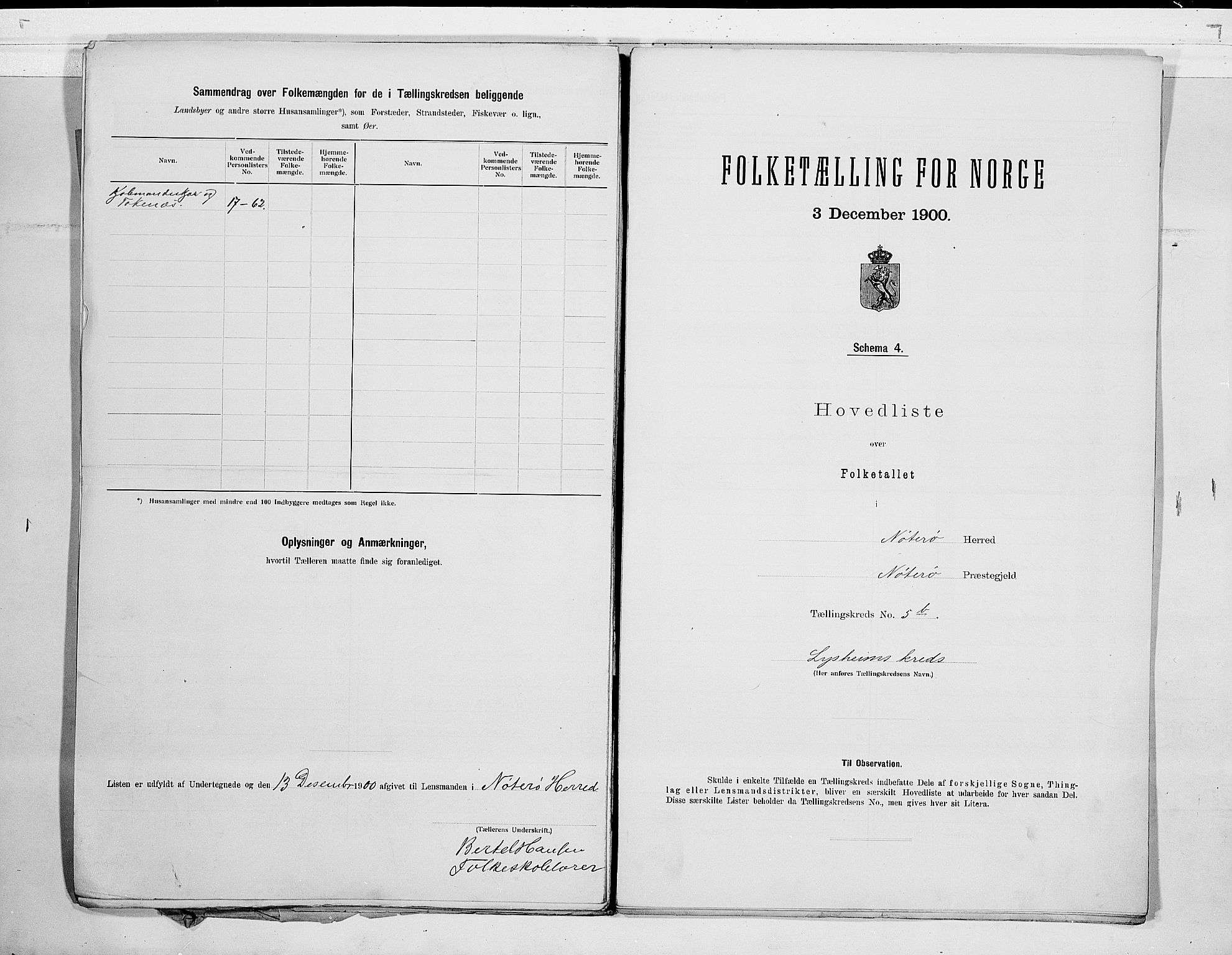 RA, 1900 census for Nøtterøy, 1900, p. 28