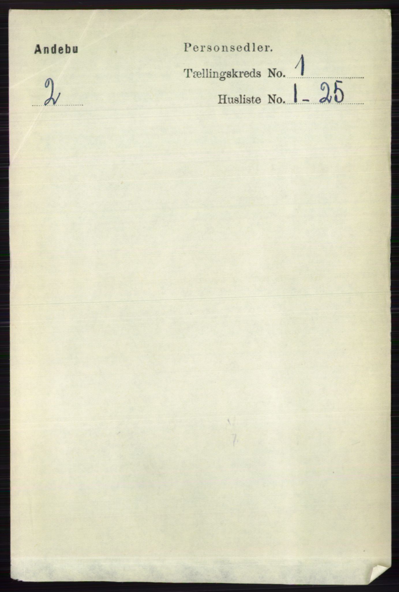 RA, 1891 census for 0719 Andebu, 1891, p. 138