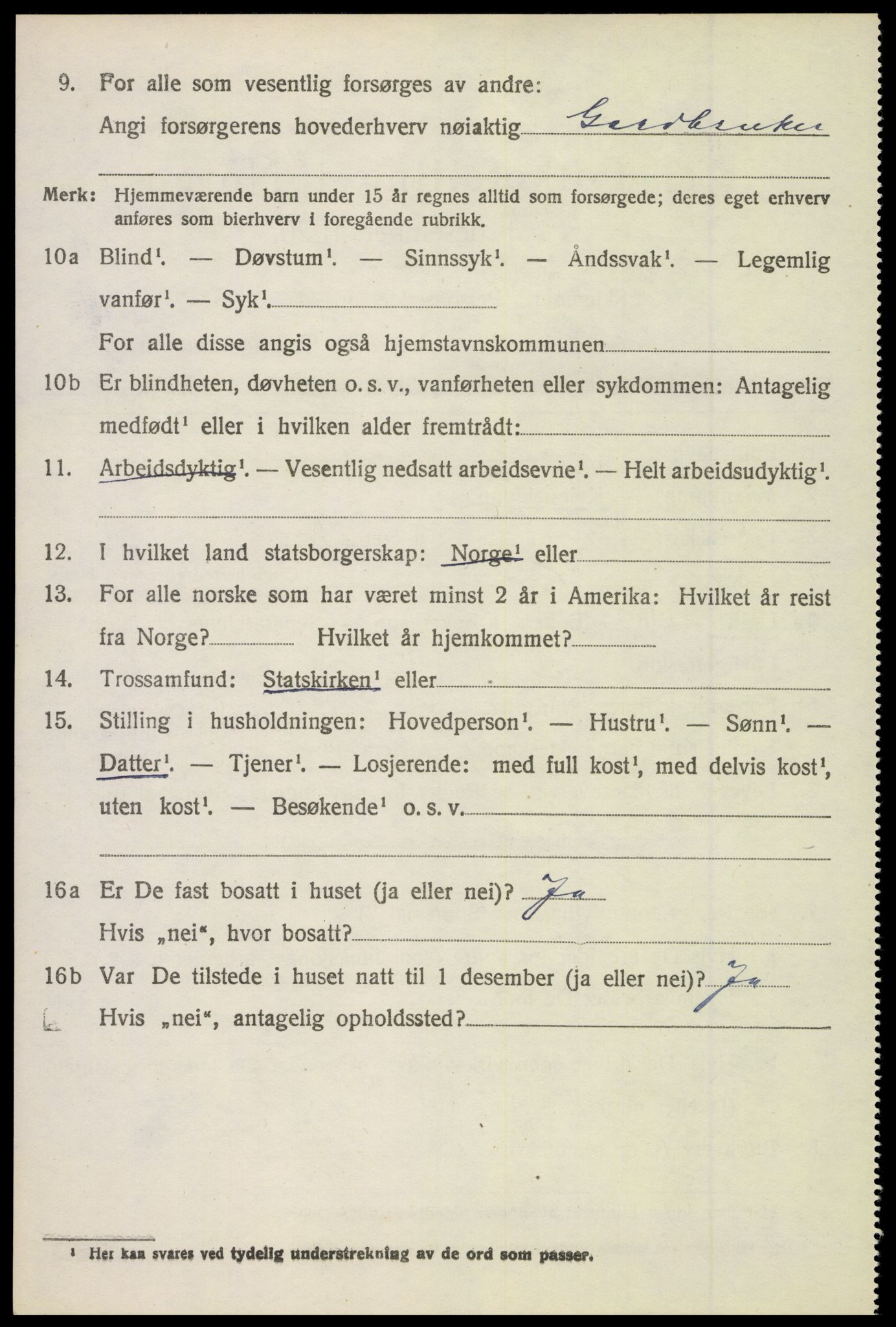 SAH, 1920 census for Sør-Odal, 1920, p. 4318