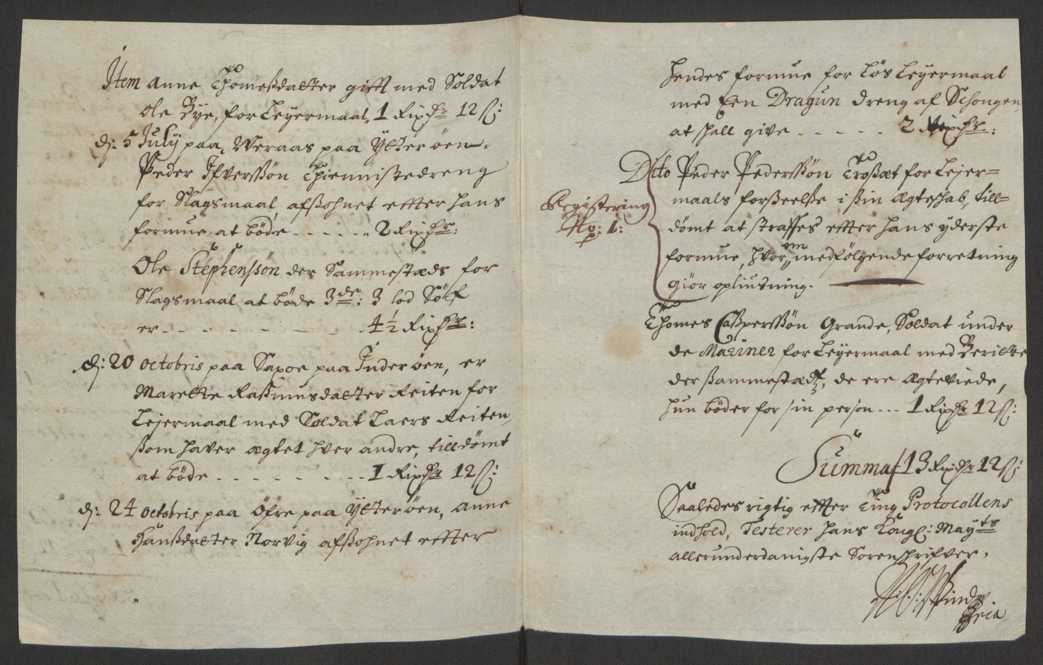 Rentekammeret inntil 1814, Reviderte regnskaper, Fogderegnskap, RA/EA-4092/R63/L4308: Fogderegnskap Inderøy, 1692-1694, p. 198