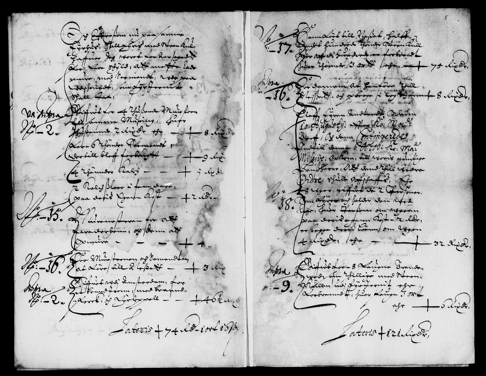 Rentekammeret inntil 1814, Reviderte regnskaper, Lensregnskaper, AV/RA-EA-5023/R/Rb/Rbq/L0045: Nedenes len. Mandals len. Råbyggelag., 1654-1658
