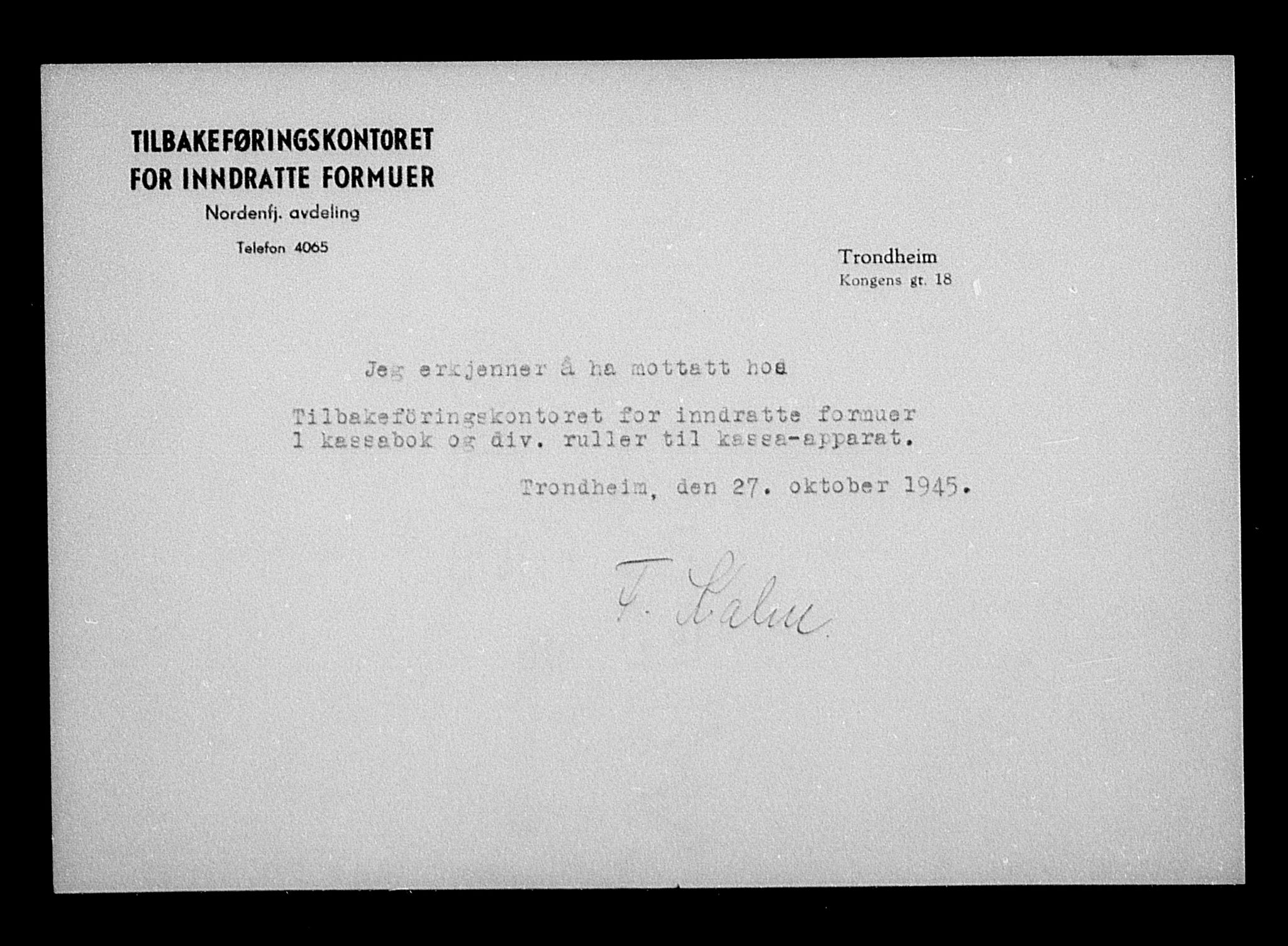 Justisdepartementet, Tilbakeføringskontoret for inndratte formuer, RA/S-1564/H/Hc/Hca/L0908: --, 1945-1947, p. 777