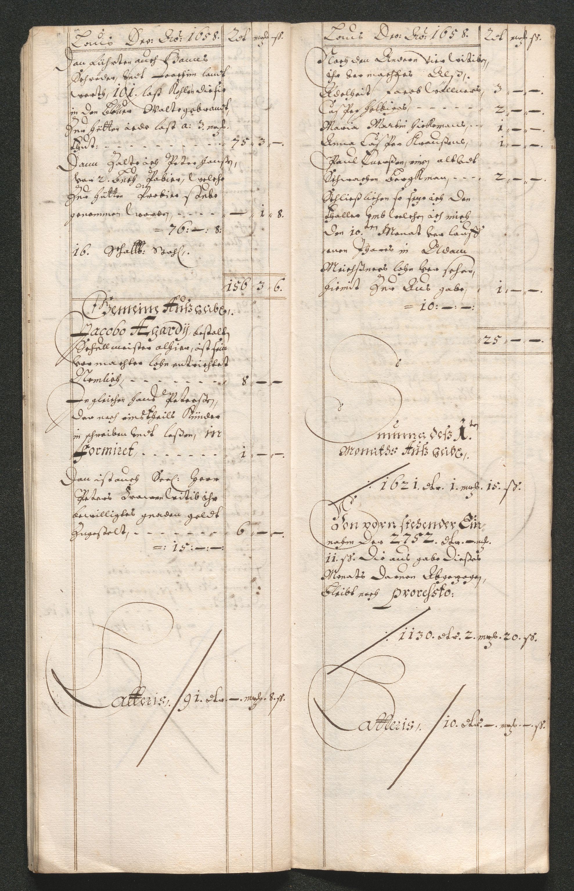 Kongsberg Sølvverk 1623-1816, AV/SAKO-EA-3135/001/D/Dc/Dcd/L0033: Utgiftsregnskap for gruver m.m. , 1658, p. 59