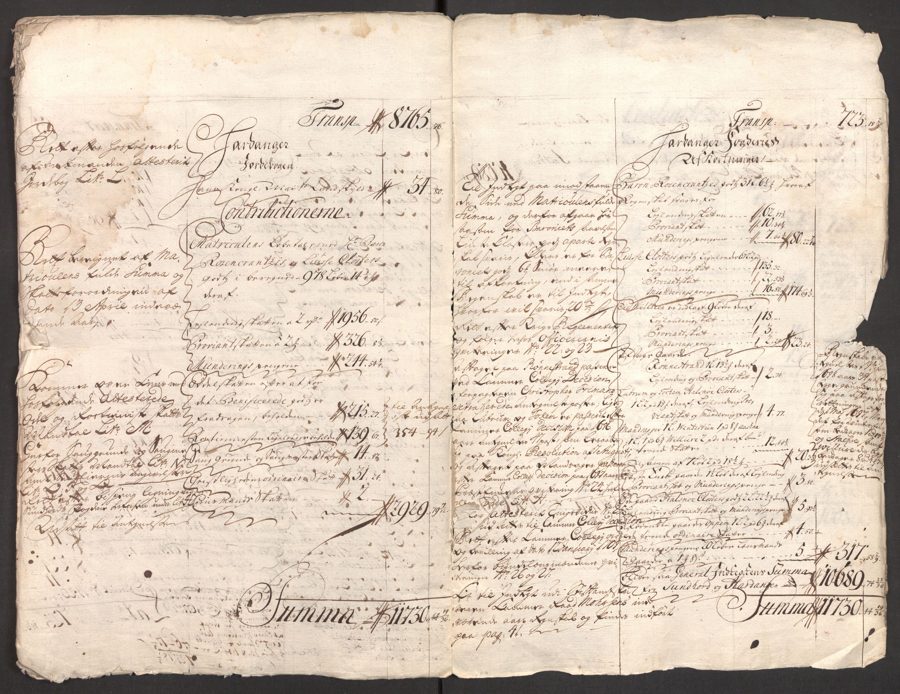 Rentekammeret inntil 1814, Reviderte regnskaper, Fogderegnskap, AV/RA-EA-4092/R48/L2985: Fogderegnskap Sunnhordland og Hardanger, 1708, p. 23