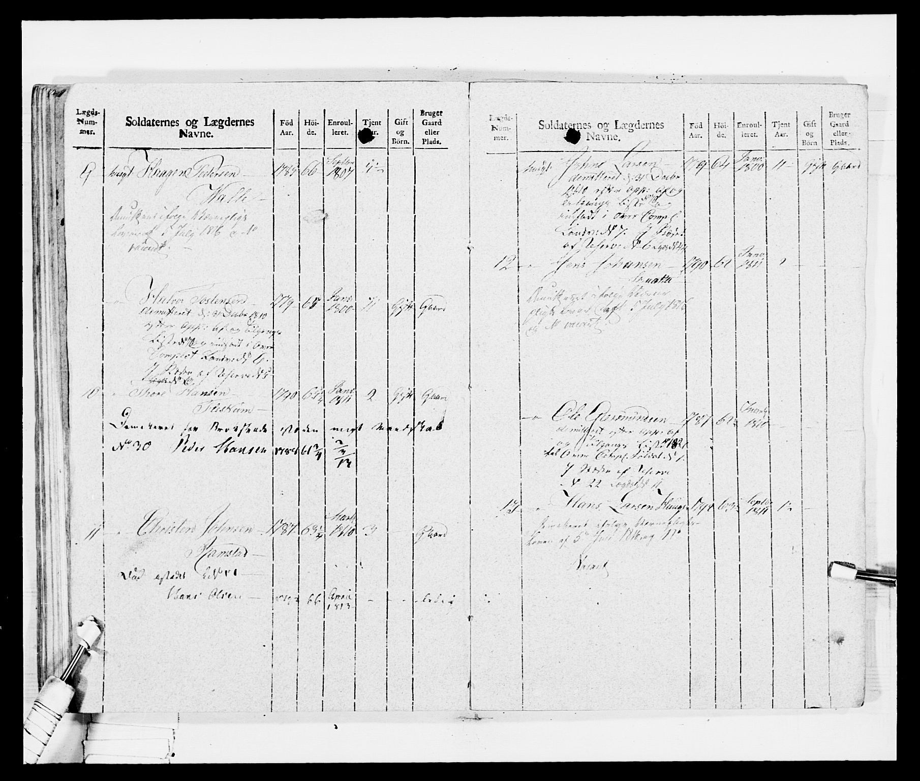 Generalitets- og kommissariatskollegiet, Det kongelige norske kommissariatskollegium, AV/RA-EA-5420/E/Eh/L0035: Nordafjelske gevorbne infanteriregiment, 1812-1813, p. 203