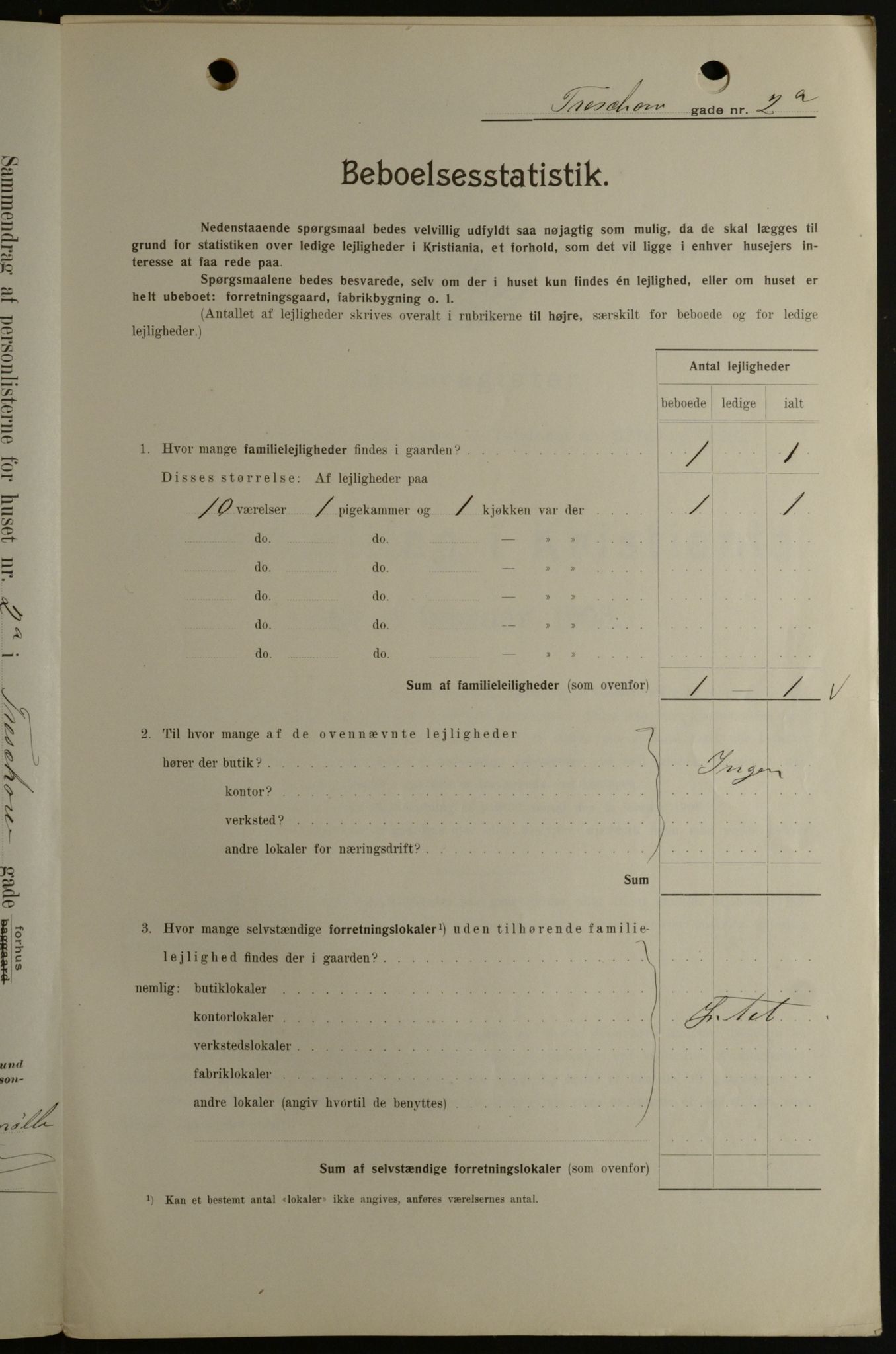 OBA, Municipal Census 1908 for Kristiania, 1908, p. 103947