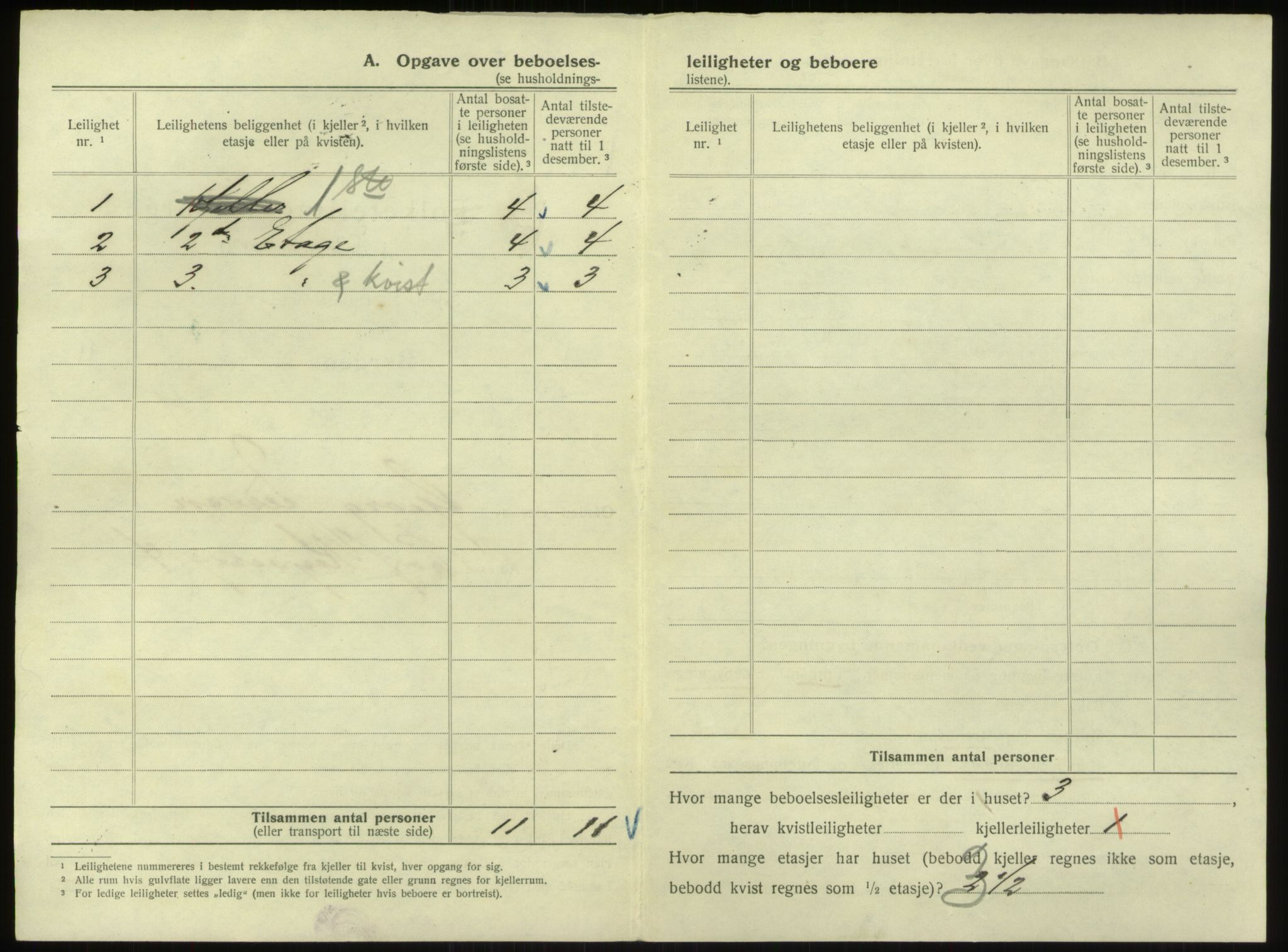 SAB, 1920 census for Bergen, 1920, p. 1365