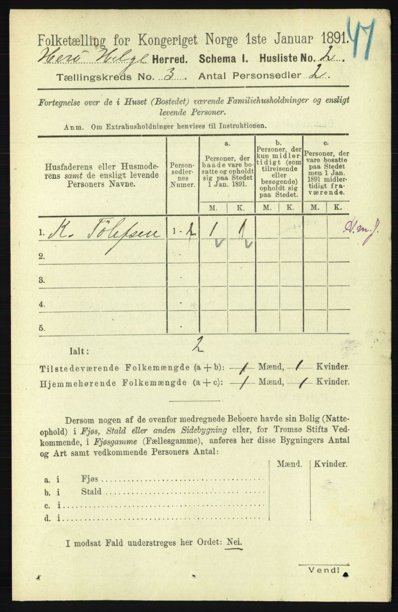 RA, 1891 census for 1818 Herøy, 1891, p. 584