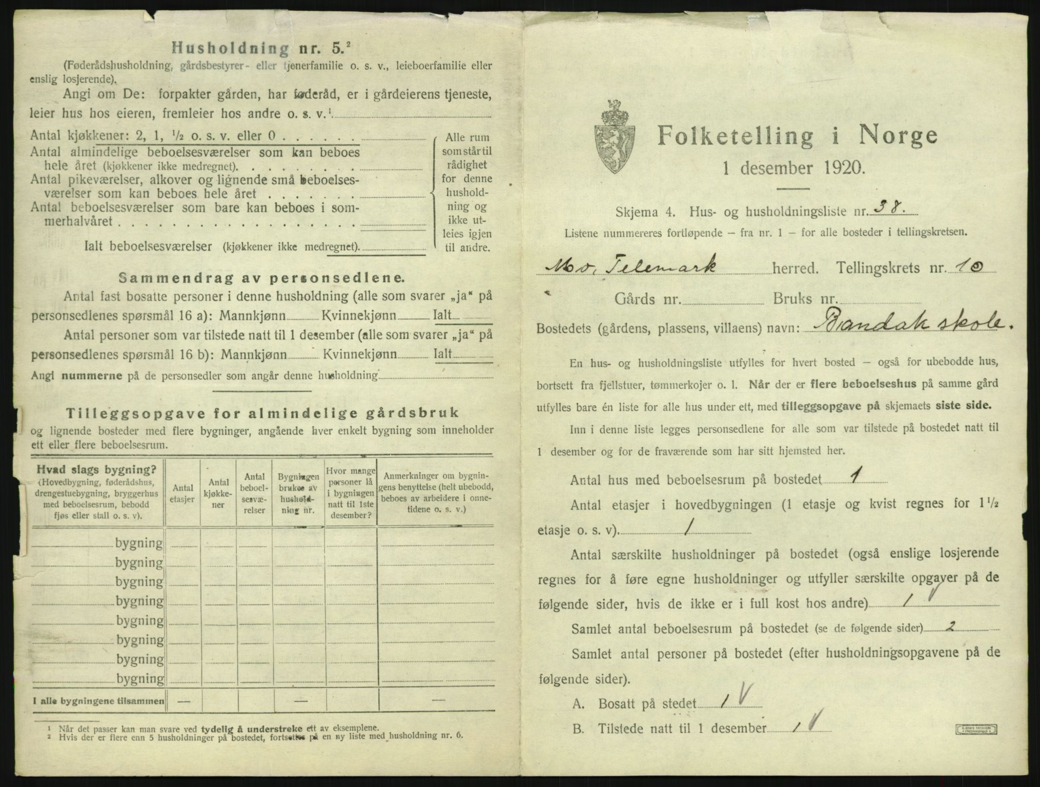 SAKO, 1920 census for Mo, 1920, p. 722