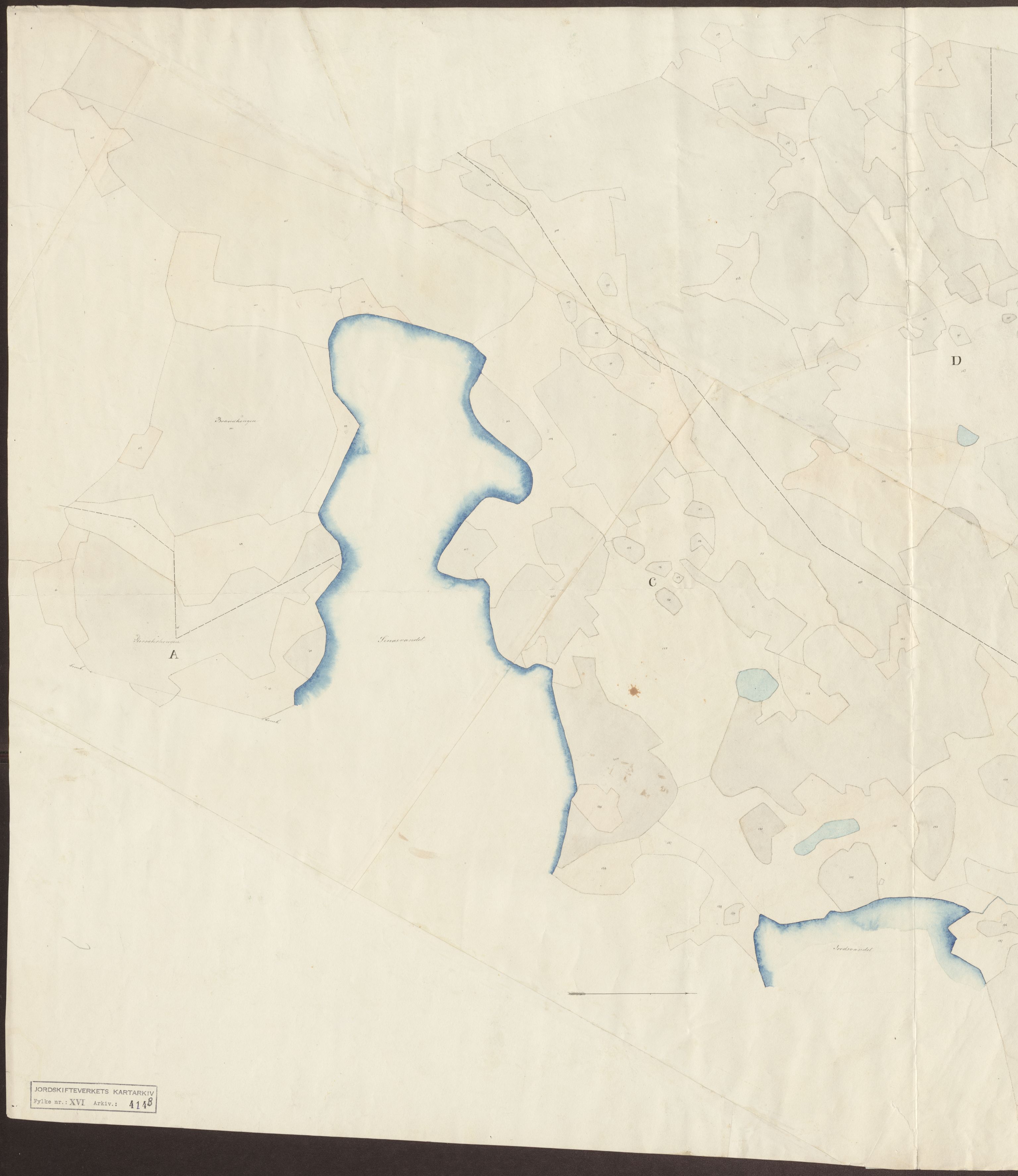 Jordskifteverkets kartarkiv, AV/RA-S-3929/T, 1859-1988, p. 527