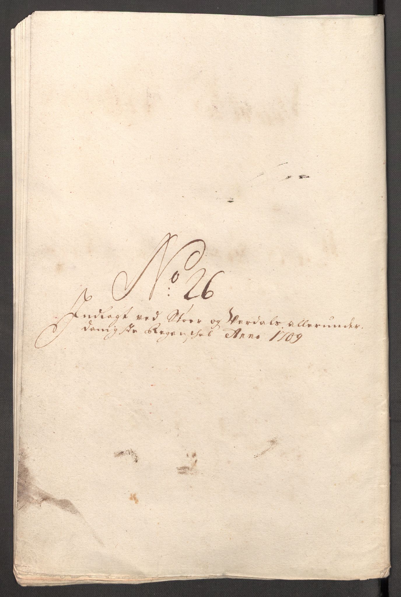 Rentekammeret inntil 1814, Reviderte regnskaper, Fogderegnskap, RA/EA-4092/R62/L4199: Fogderegnskap Stjørdal og Verdal, 1709, p. 254
