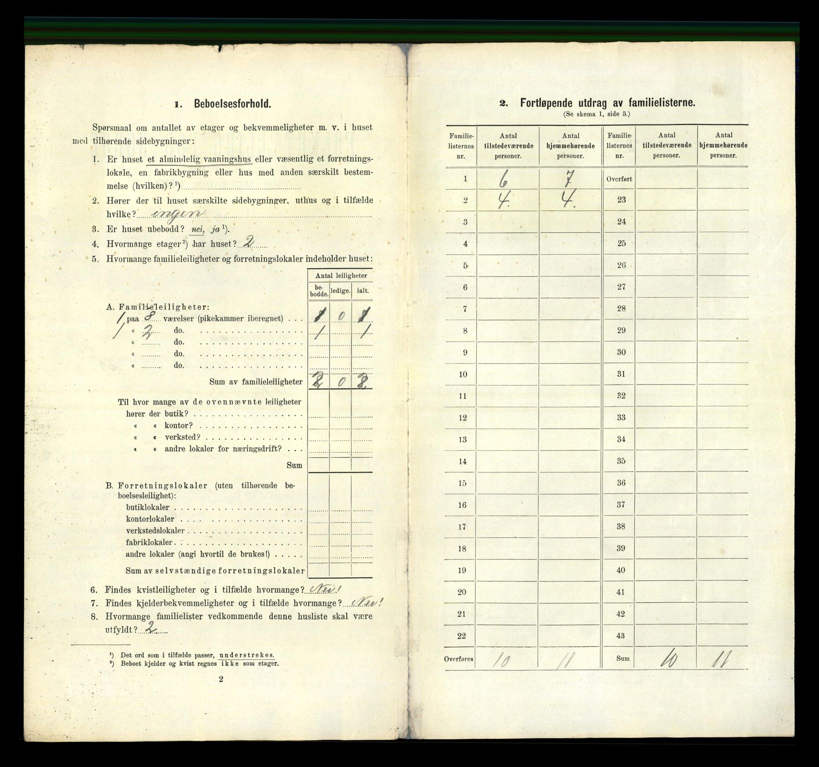 RA, 1910 census for Stavanger, 1910, p. 16033