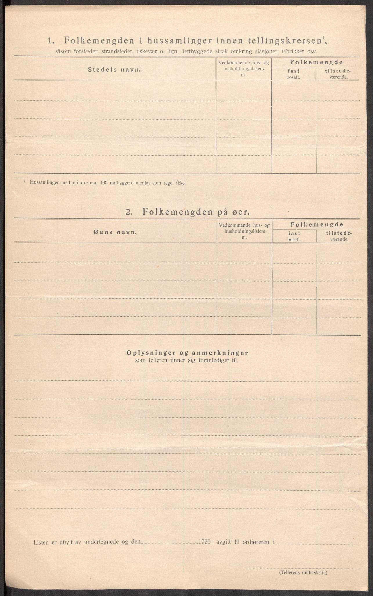 SAST, 1920 census for Gjesdal, 1920, p. 30