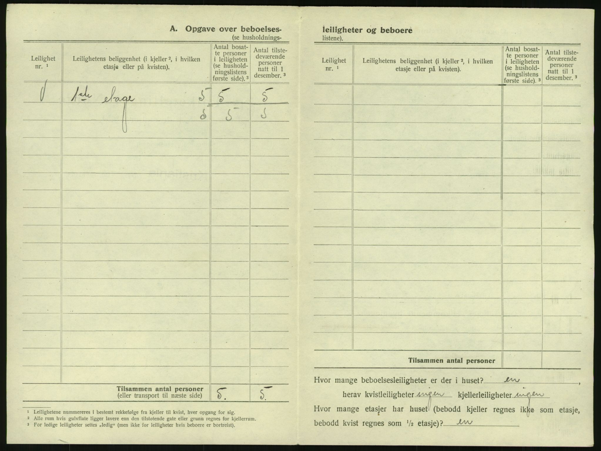 SAO, 1920 census for Kristiania, 1920, p. 34409