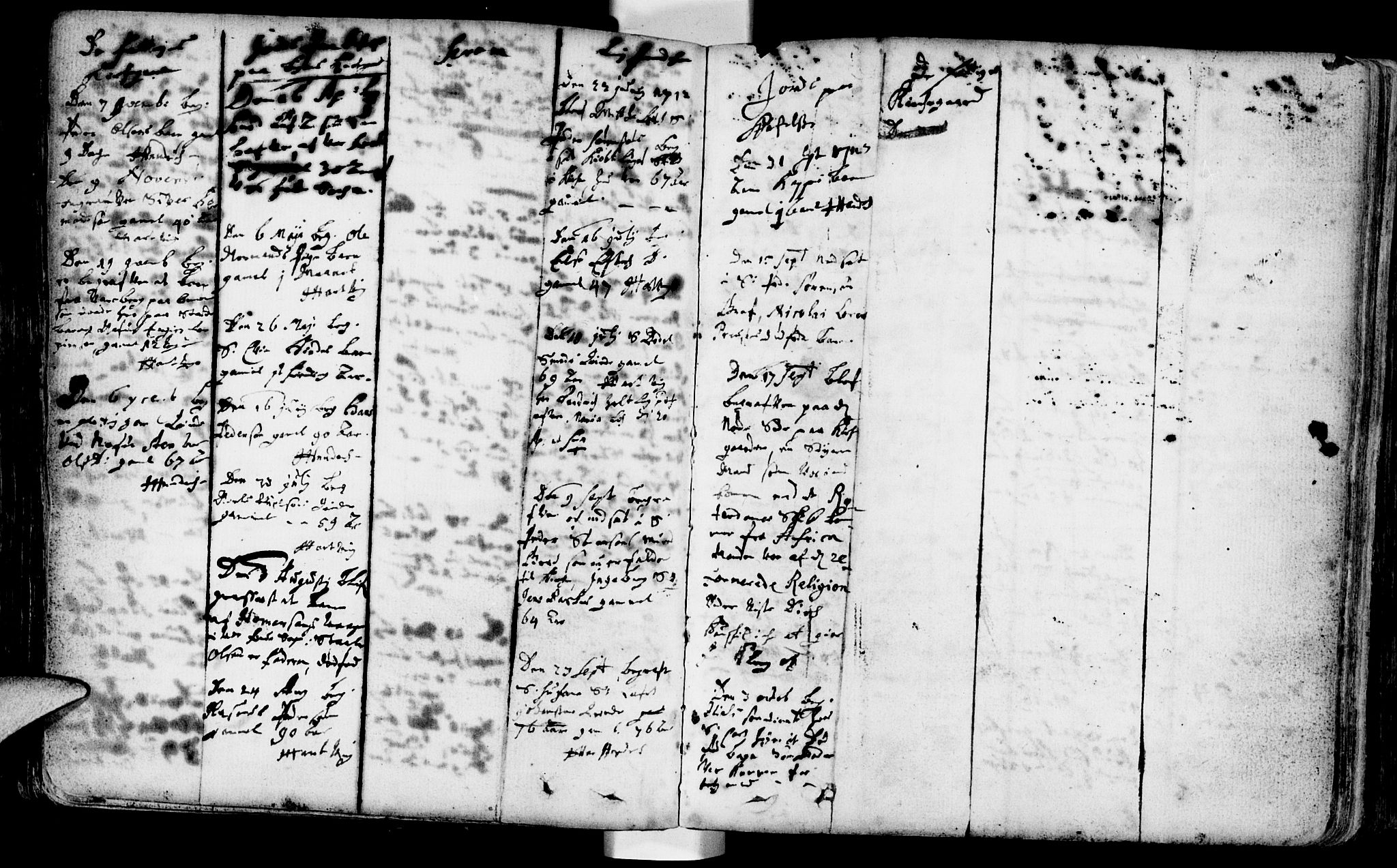 Domkirken sokneprestkontor, SAST/A-101812/001/30/30BA/L0001: Parish register (official) no. A 1 /1, 1688-1727