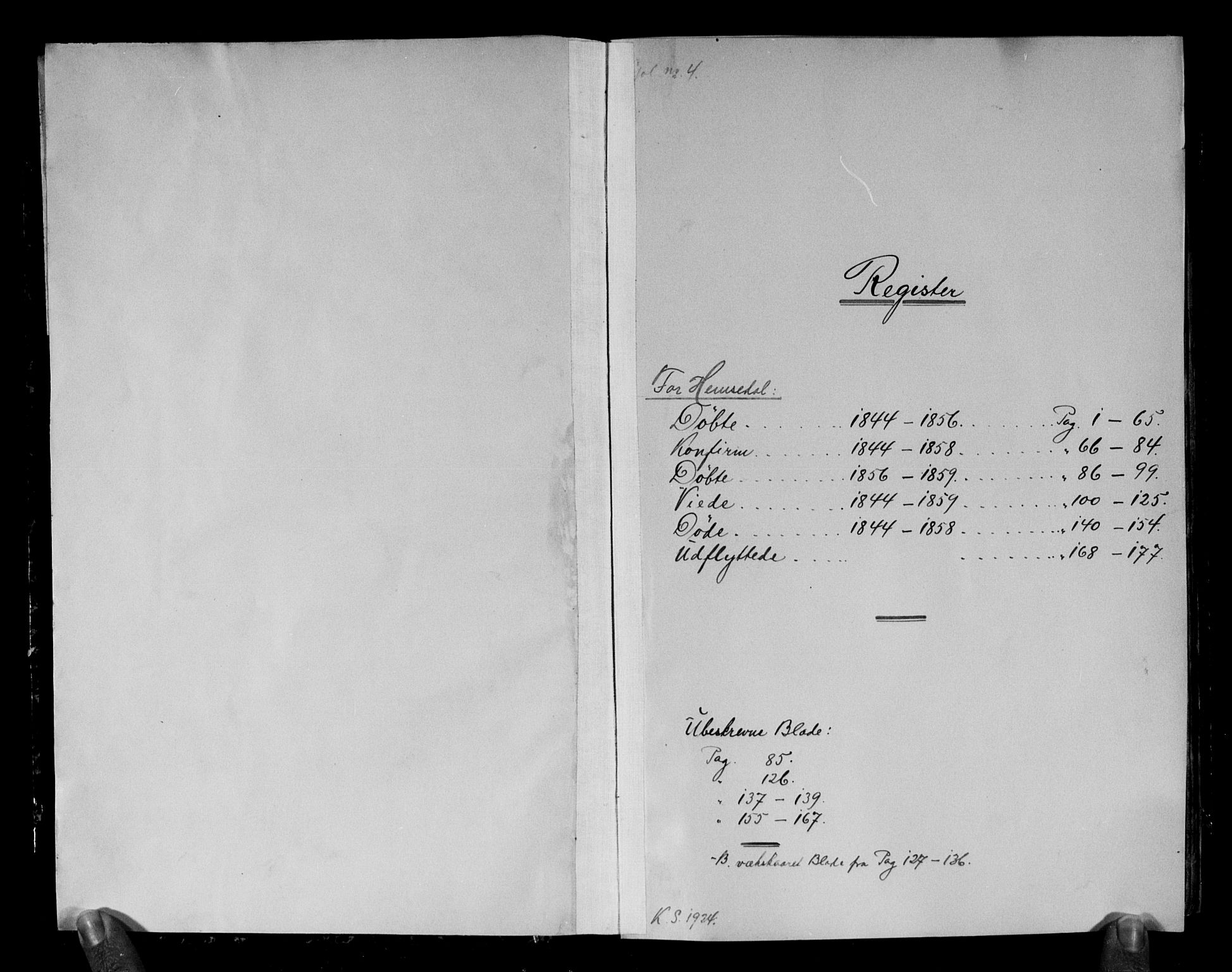 Gol kirkebøker, SAKO/A-226/G/Gb/L0003: Parish register (copy) no. II 3, 1844-1858