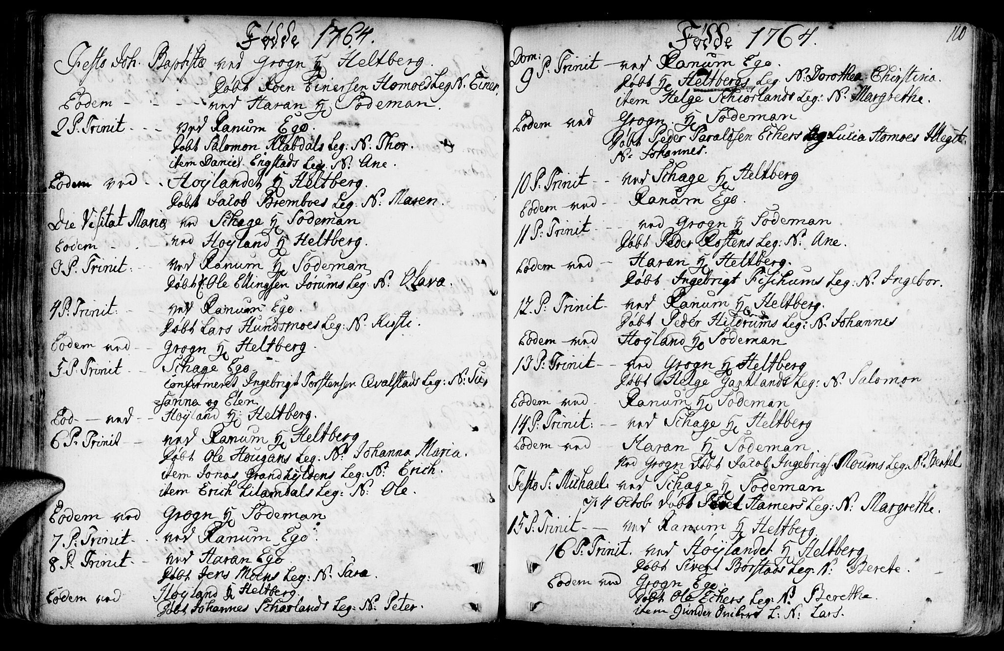Ministerialprotokoller, klokkerbøker og fødselsregistre - Nord-Trøndelag, SAT/A-1458/764/L0542: Parish register (official) no. 764A02, 1748-1779, p. 110