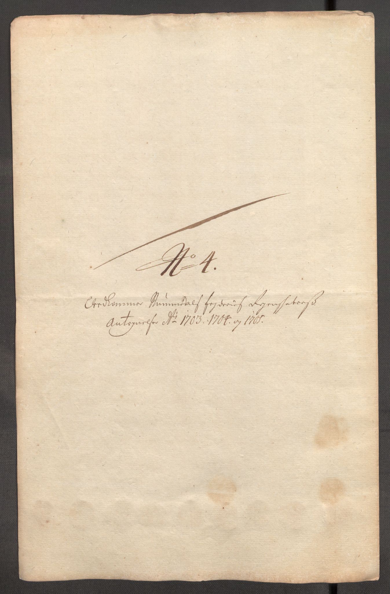 Rentekammeret inntil 1814, Reviderte regnskaper, Fogderegnskap, AV/RA-EA-4092/R64/L4429: Fogderegnskap Namdal, 1705-1706, p. 227