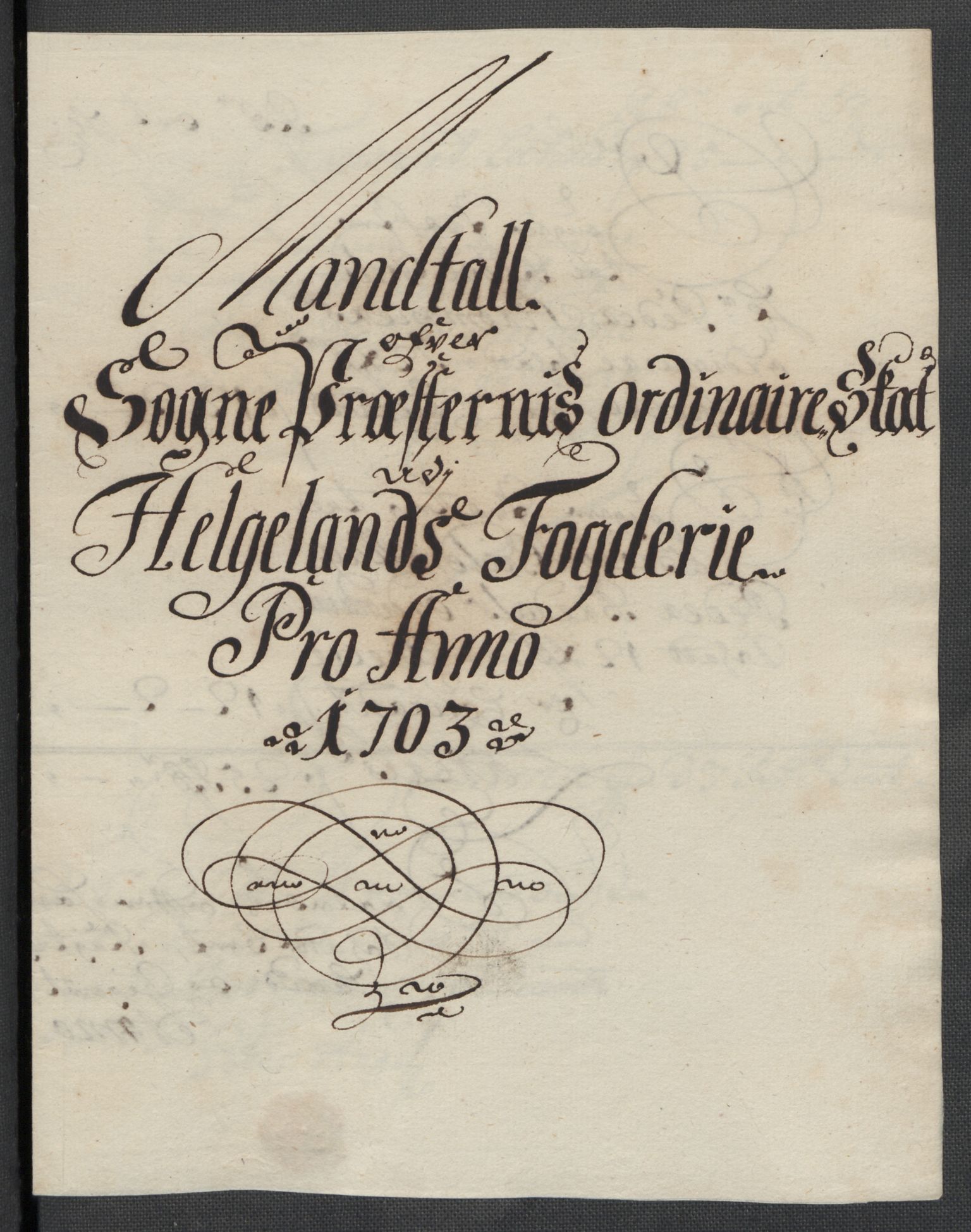 Rentekammeret inntil 1814, Reviderte regnskaper, Fogderegnskap, AV/RA-EA-4092/R65/L4508: Fogderegnskap Helgeland, 1702-1705, p. 210