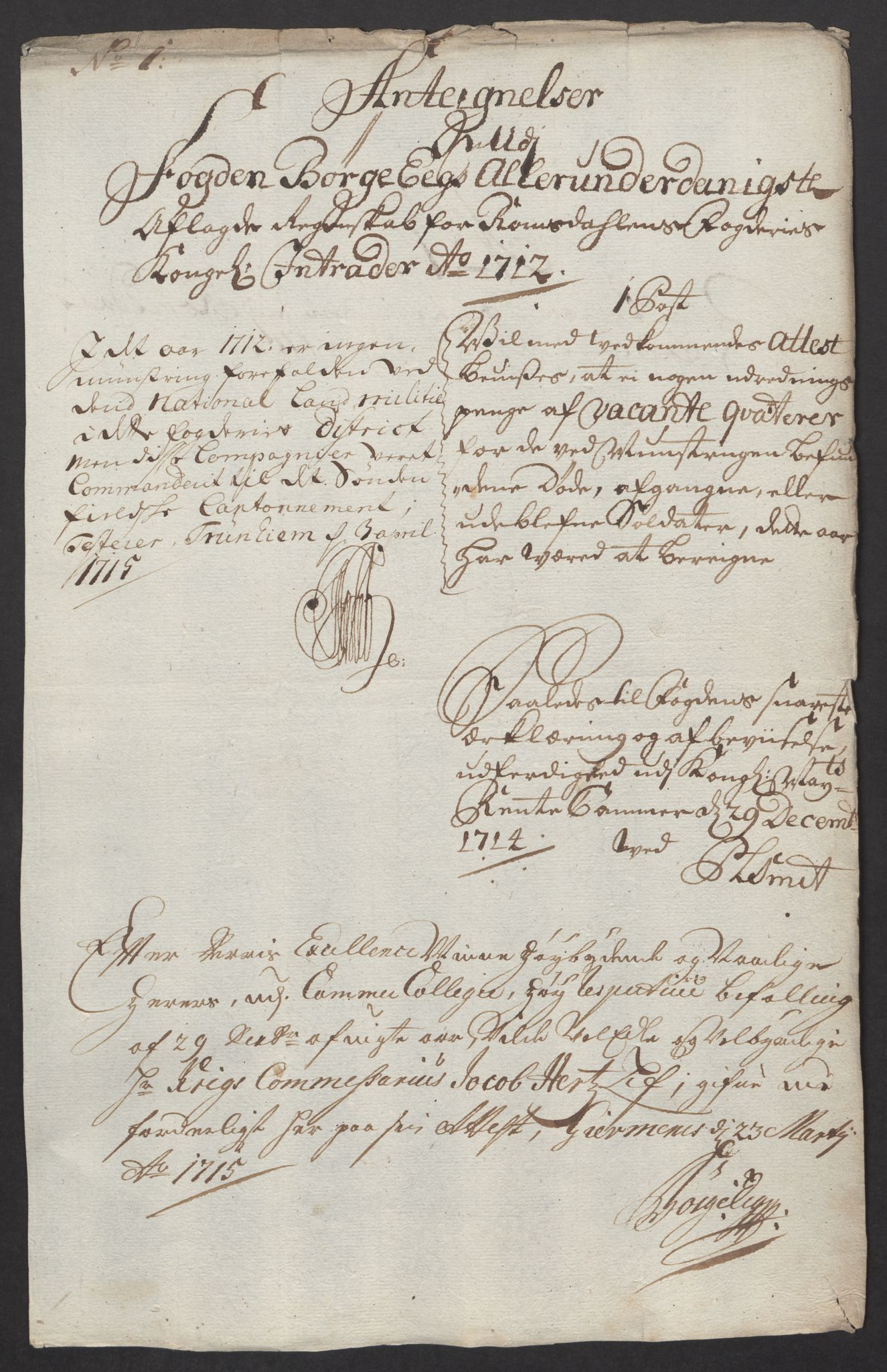 Rentekammeret inntil 1814, Reviderte regnskaper, Fogderegnskap, AV/RA-EA-4092/R55/L3661: Fogderegnskap Romsdal, 1712, p. 254